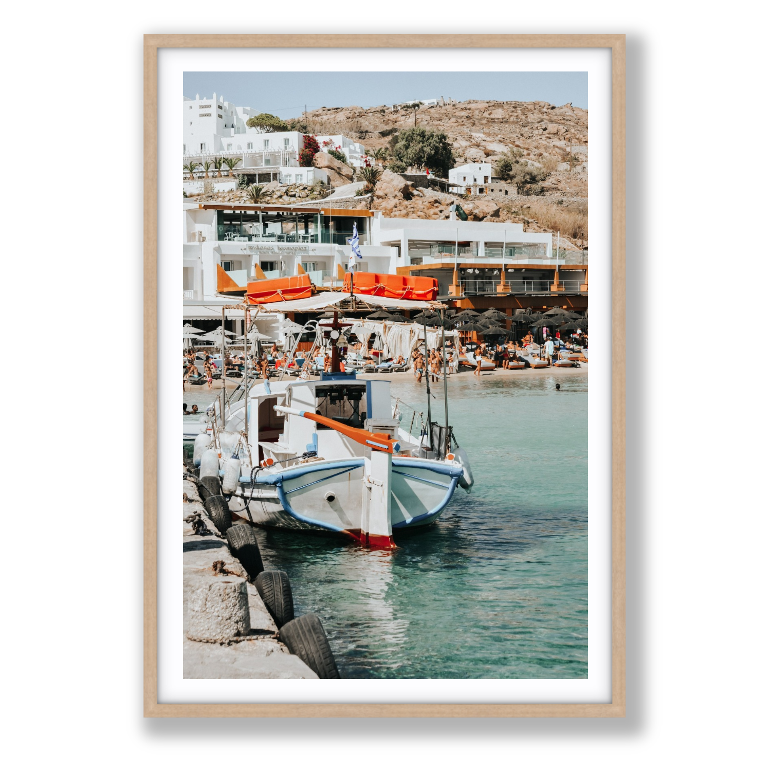 Mykonos Print, Greece Print - Amichi Co