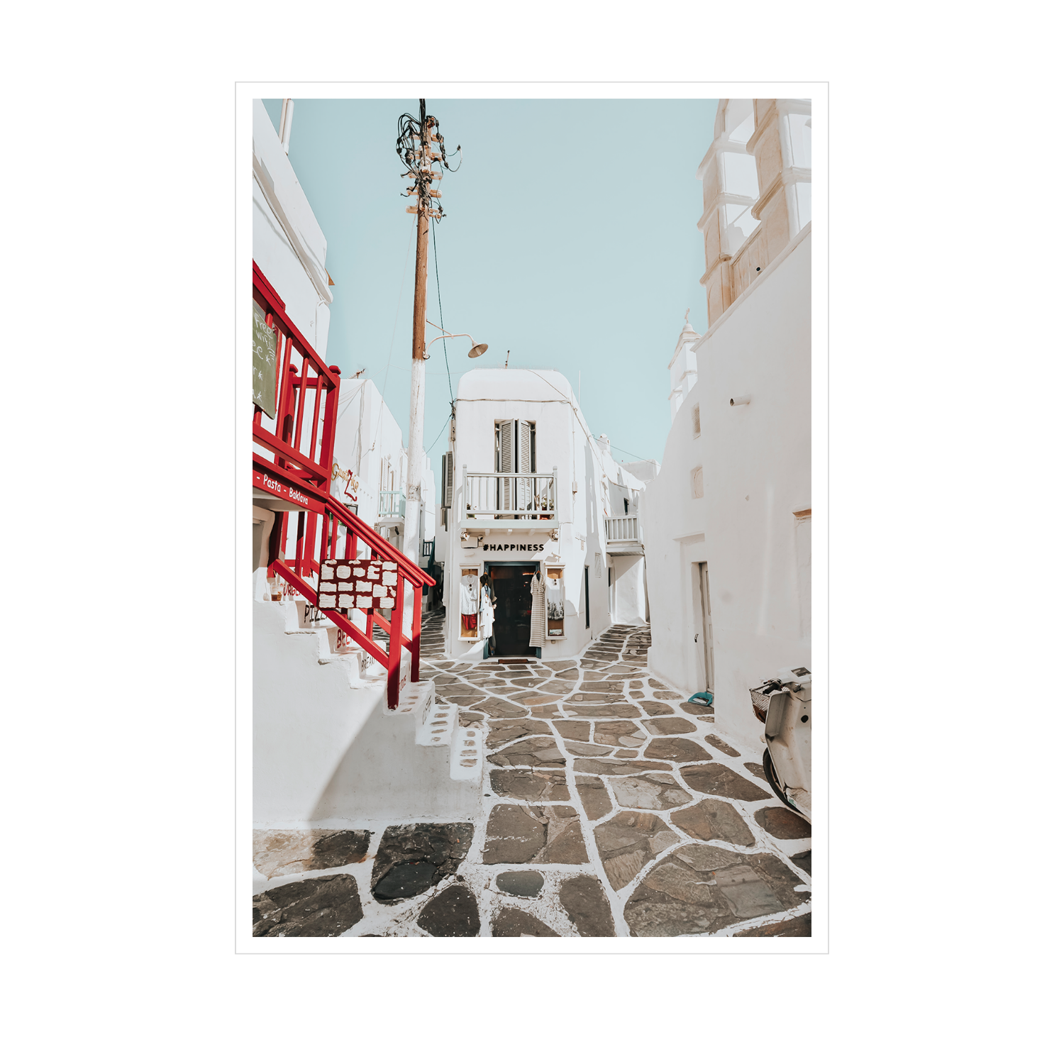 Mykonos Print, Greece Print - Amichi Co