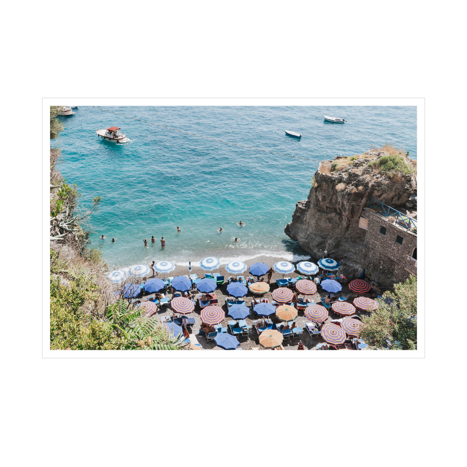 Positano Print, Italy Print - Amichi Co