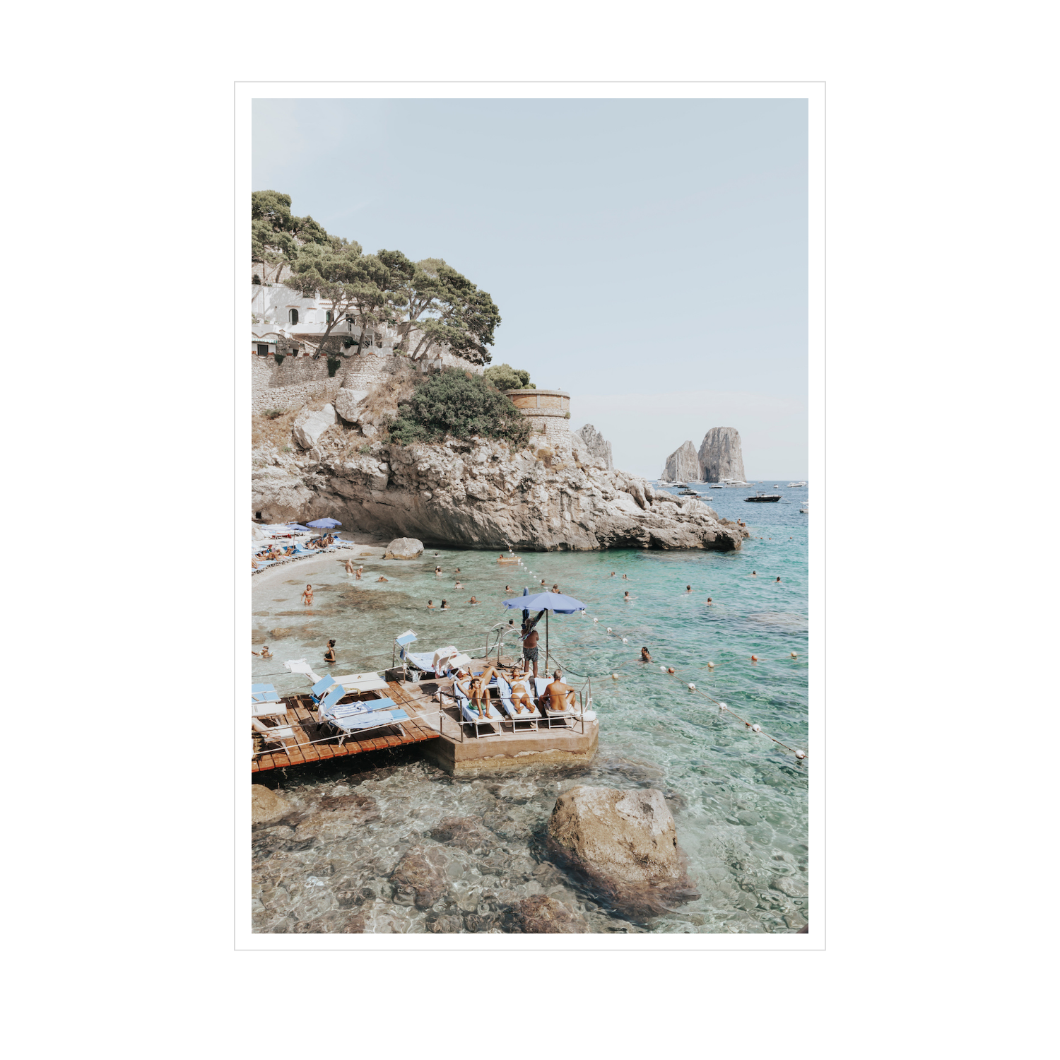 Capri Print, Italy Print - Amichi Co