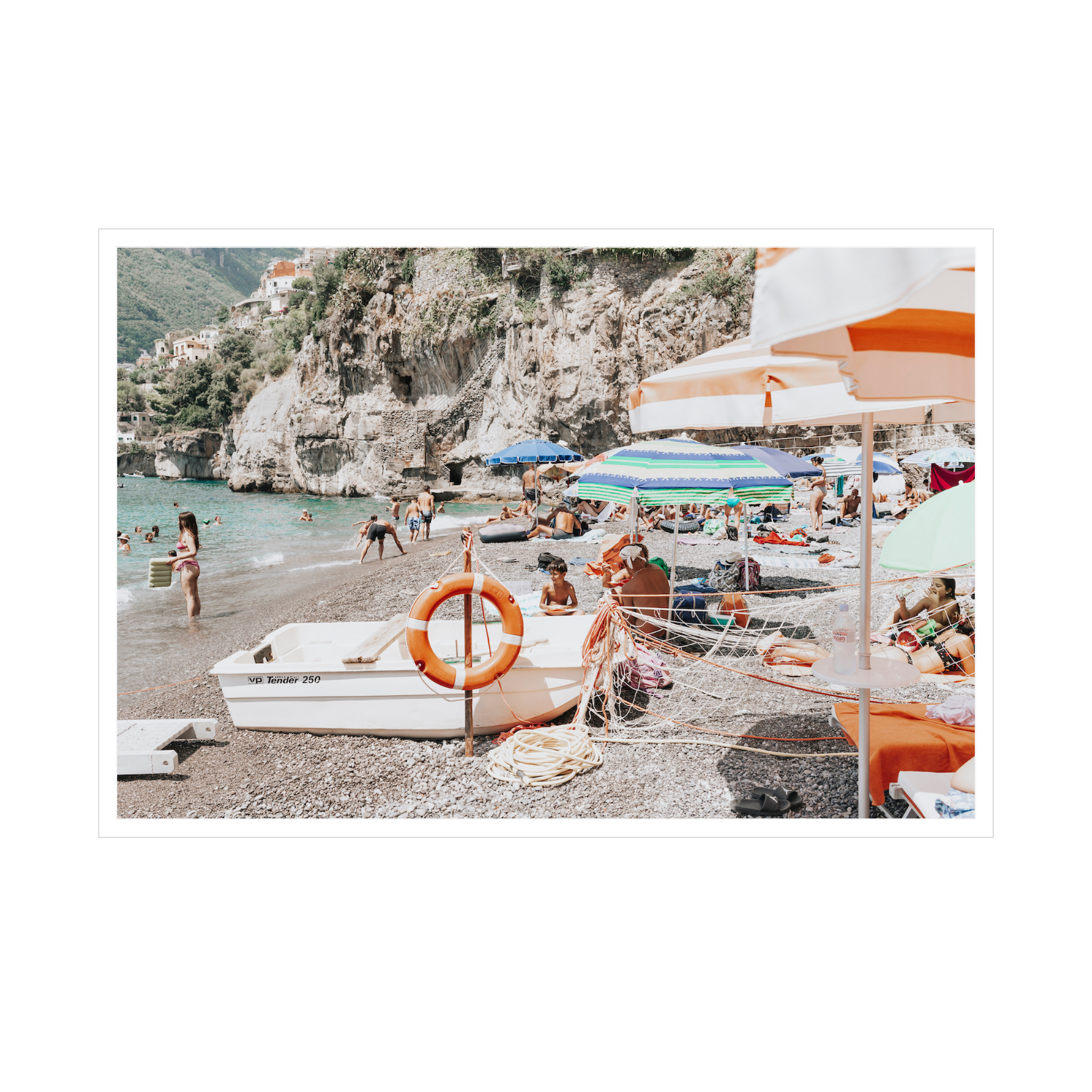 Positano Print, Italy Print - Amichi Co