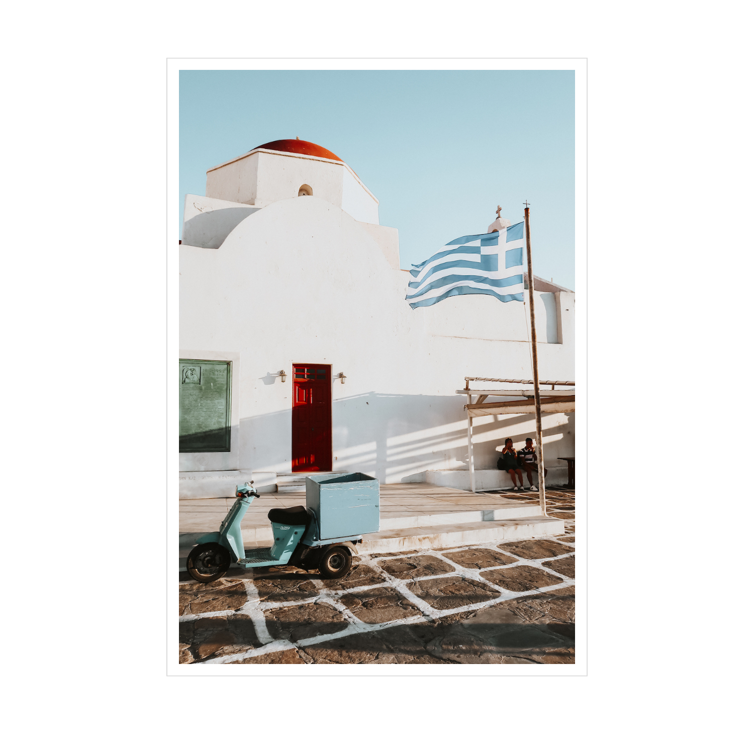 Mykonos Print, Greece Print - Amichi Co