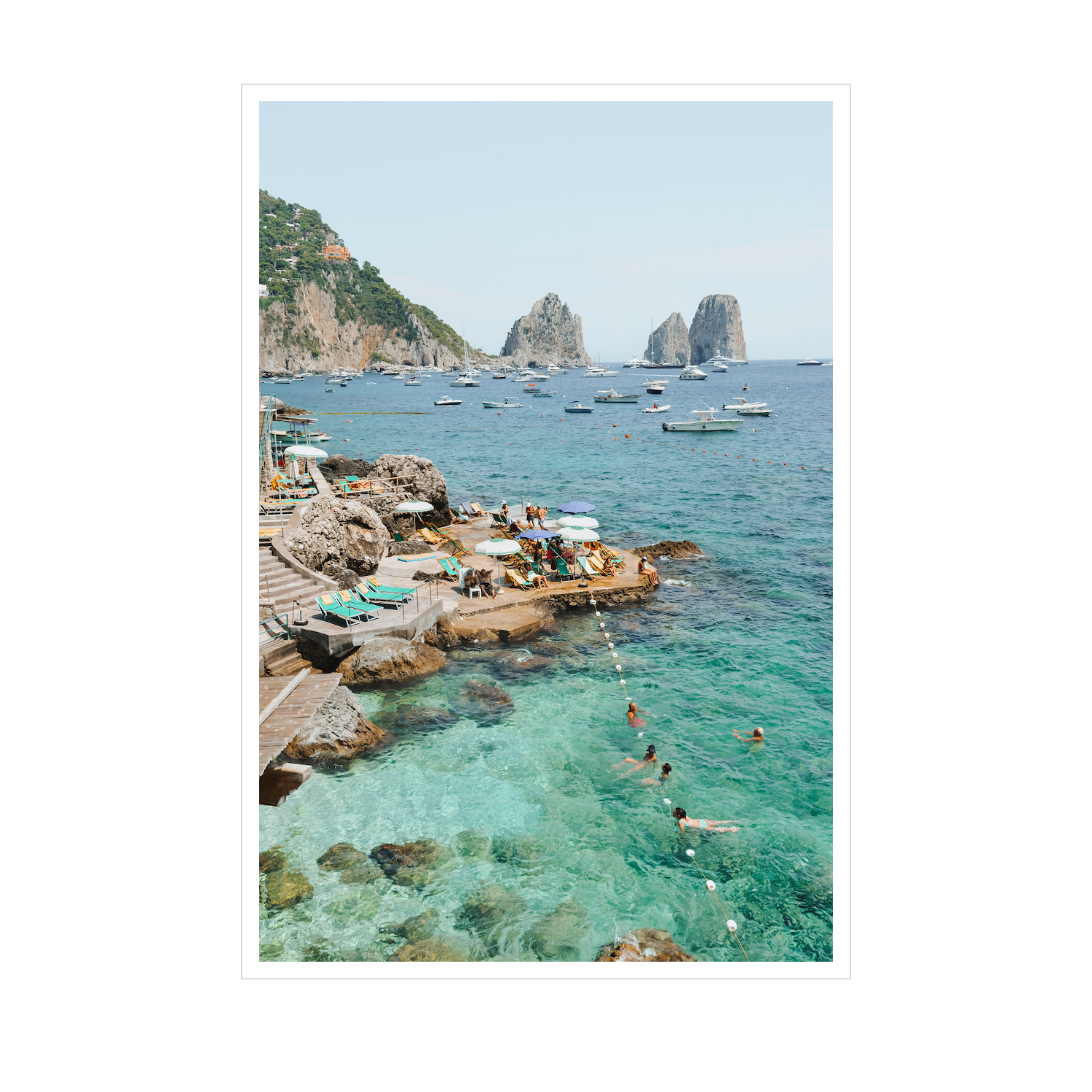 Capri Print, Italy Print - Amichi Co