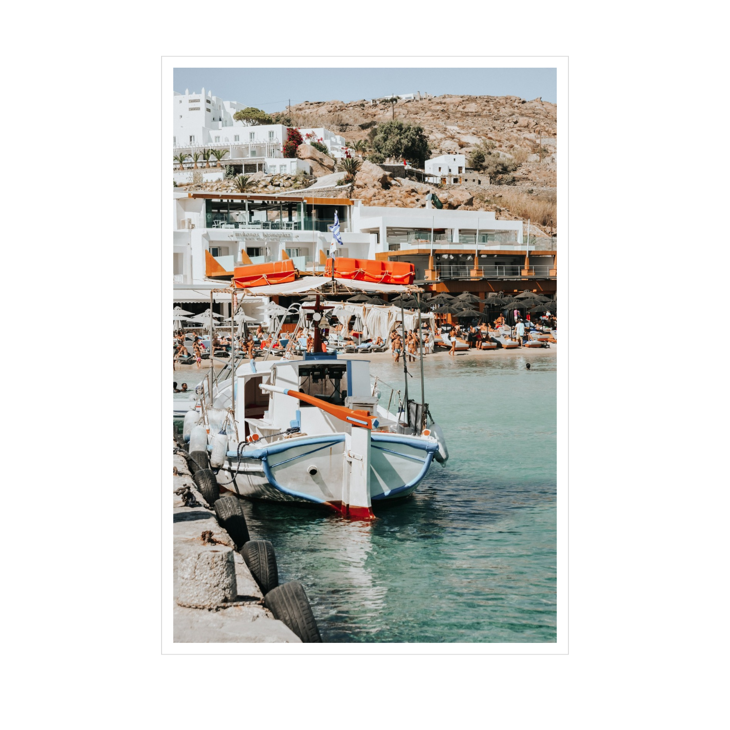 Mykonos Print, Greece Print - Amichi Co