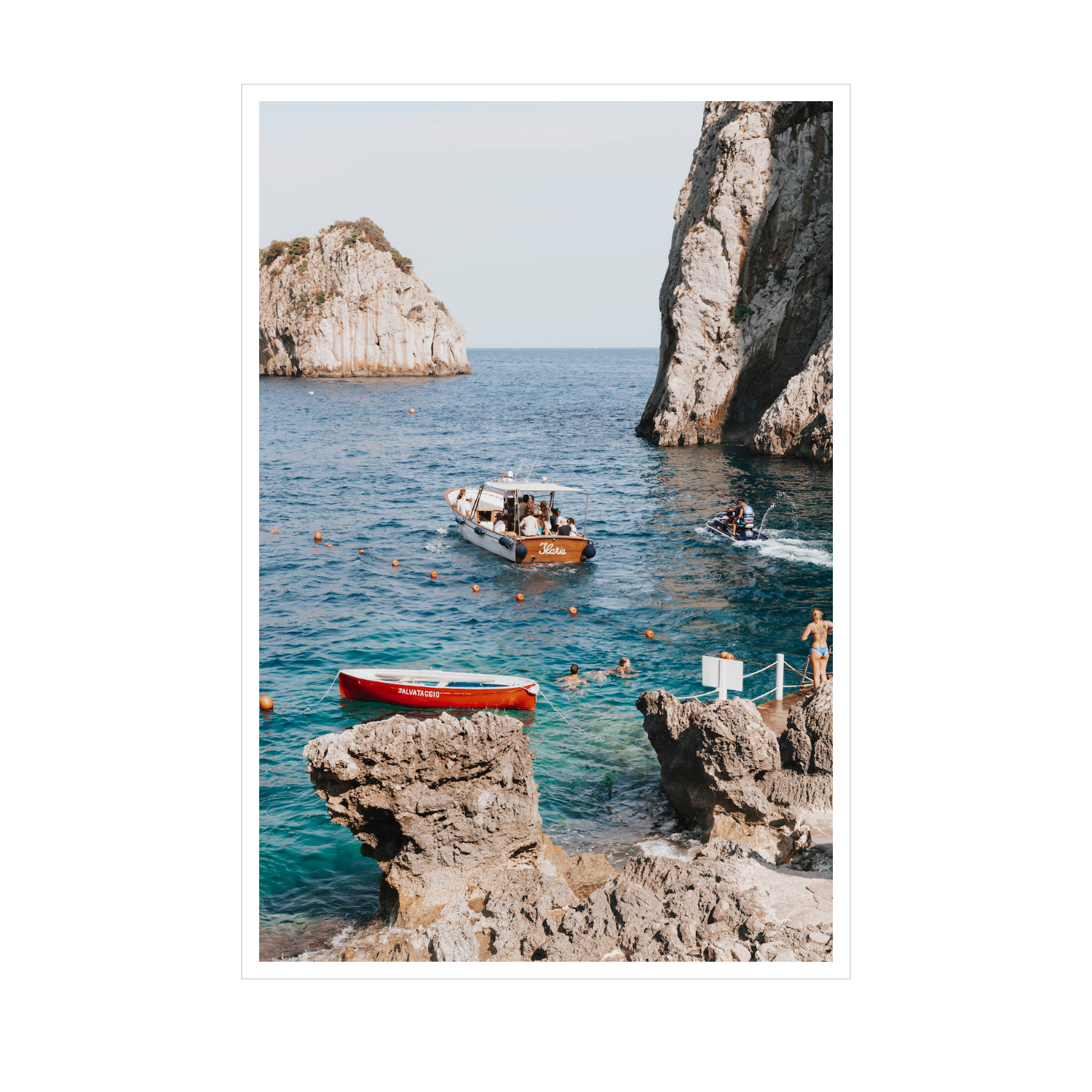 Capri Print, Italy Print - Amichi Co