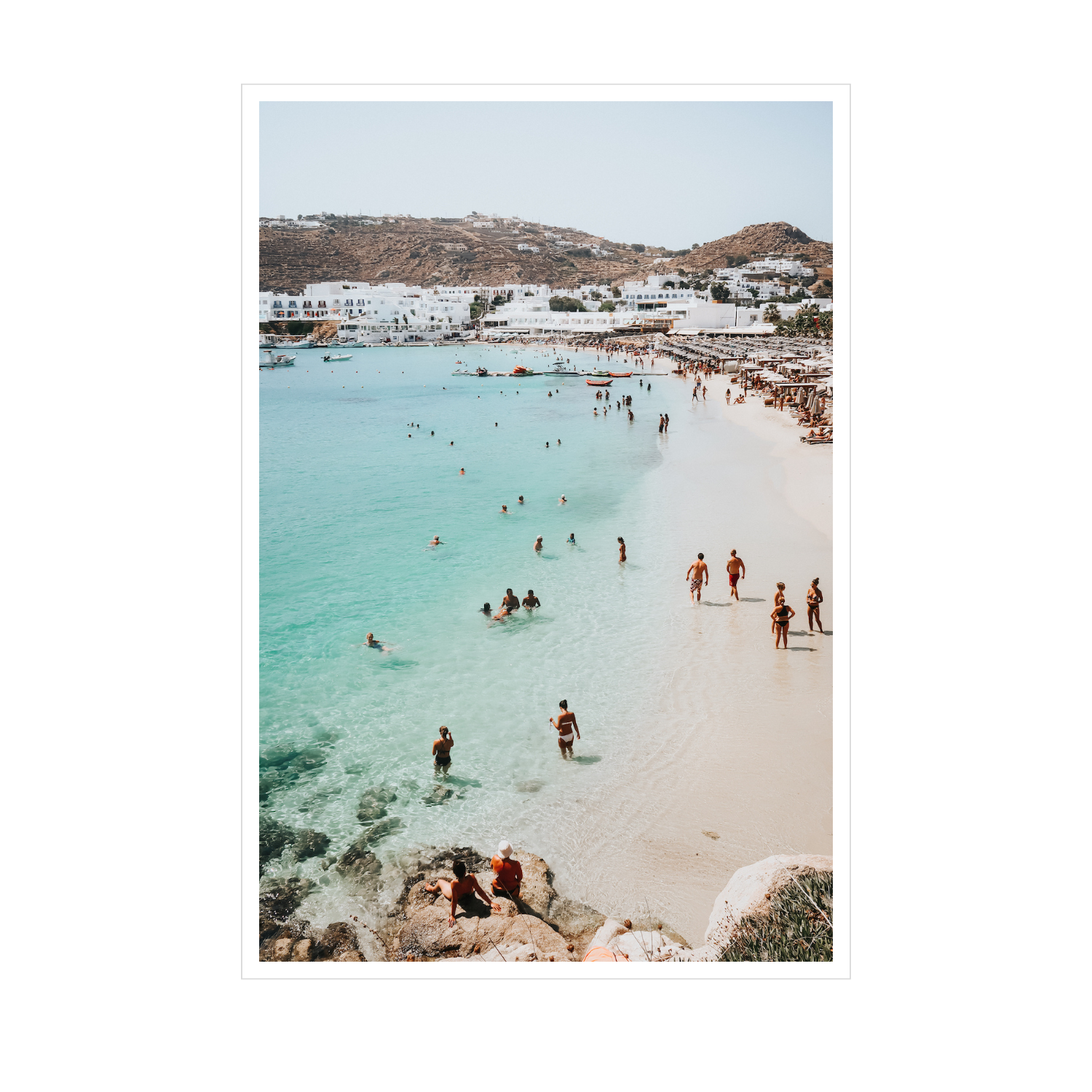 Mykonos Print, Greece Print - Amichi Co