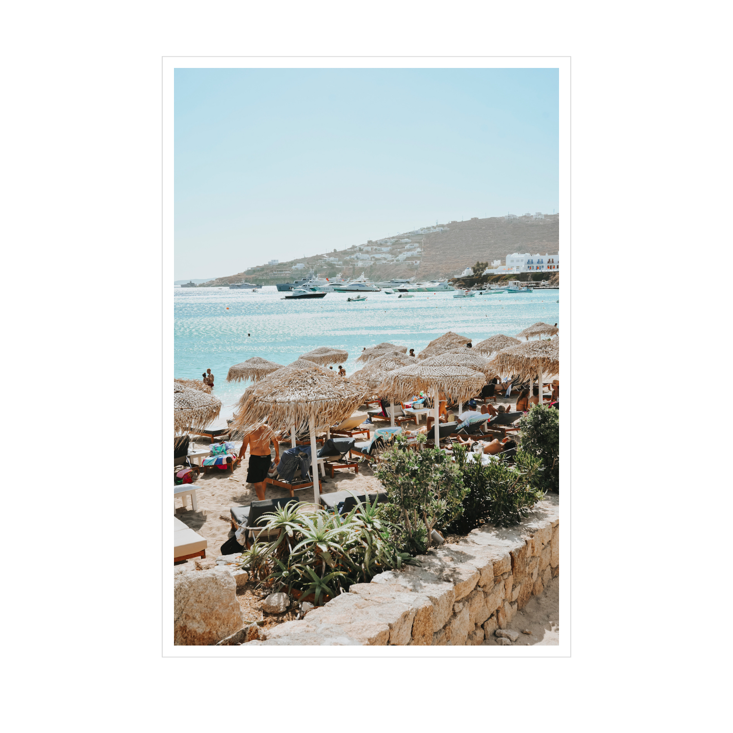 Mykonos Print, Greece Print - Amichi Co