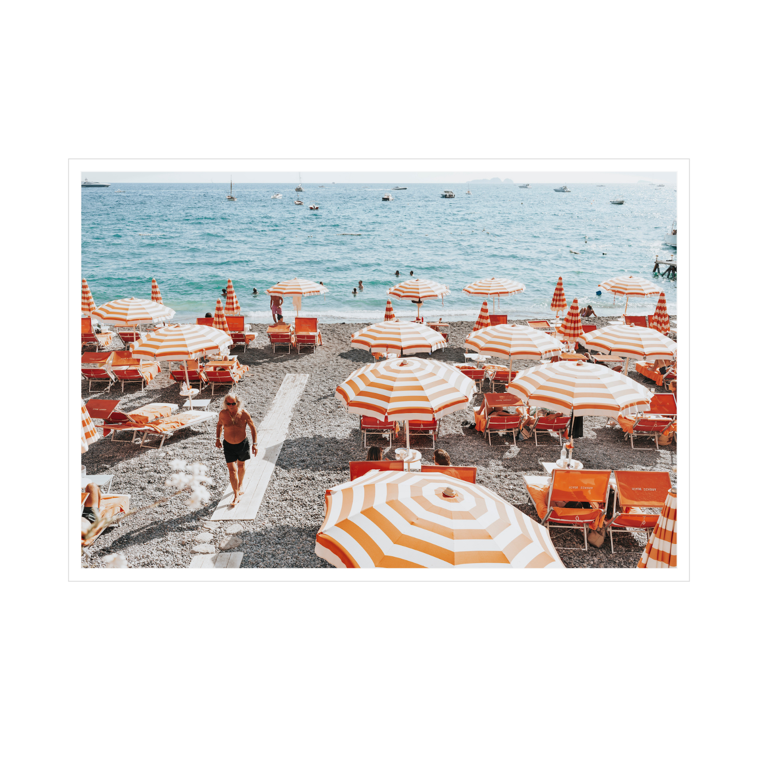 Positano Print, Italy Print - Amichi Co