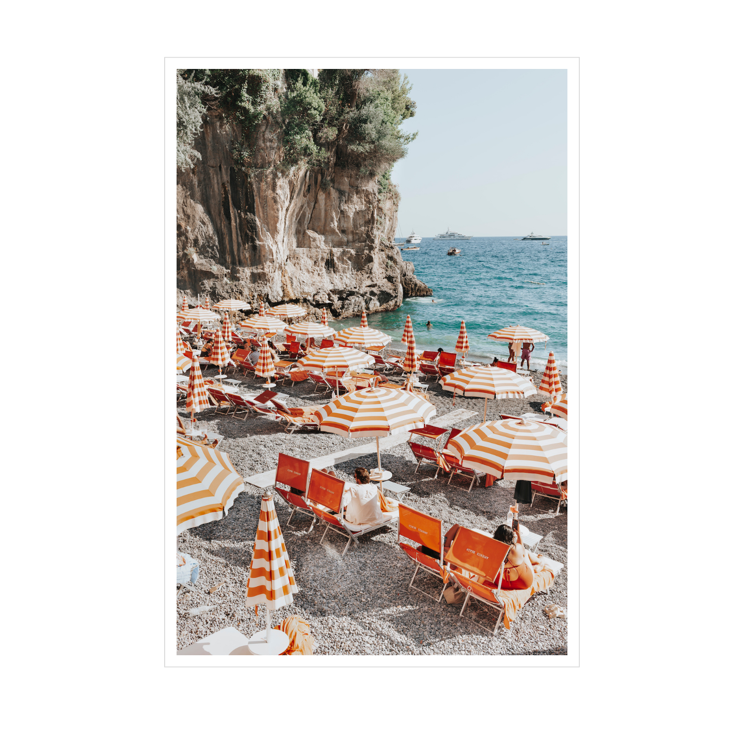 Positano Print, Italy Print - Amichi Co