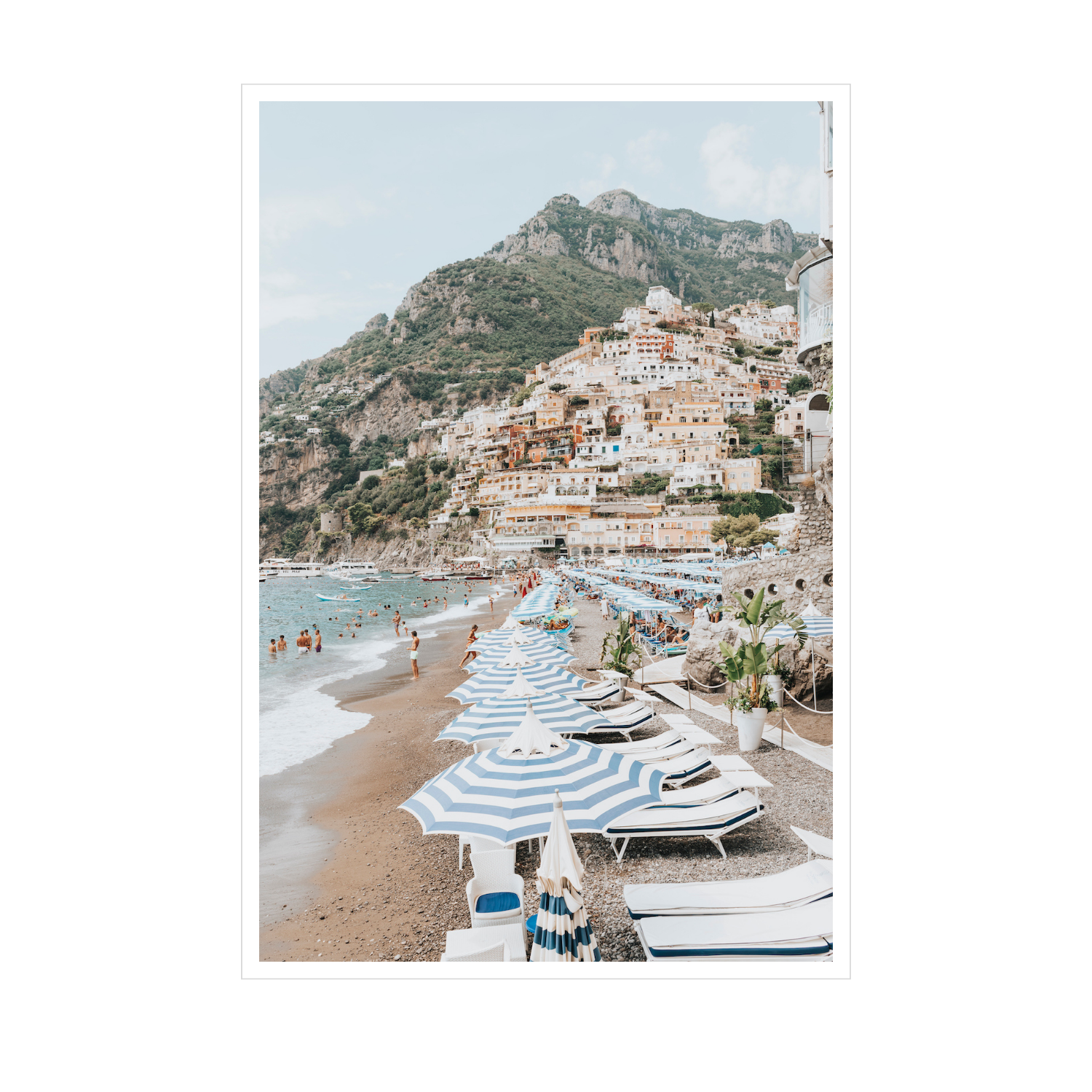 Positano Print, Italy Print - Amichi Co