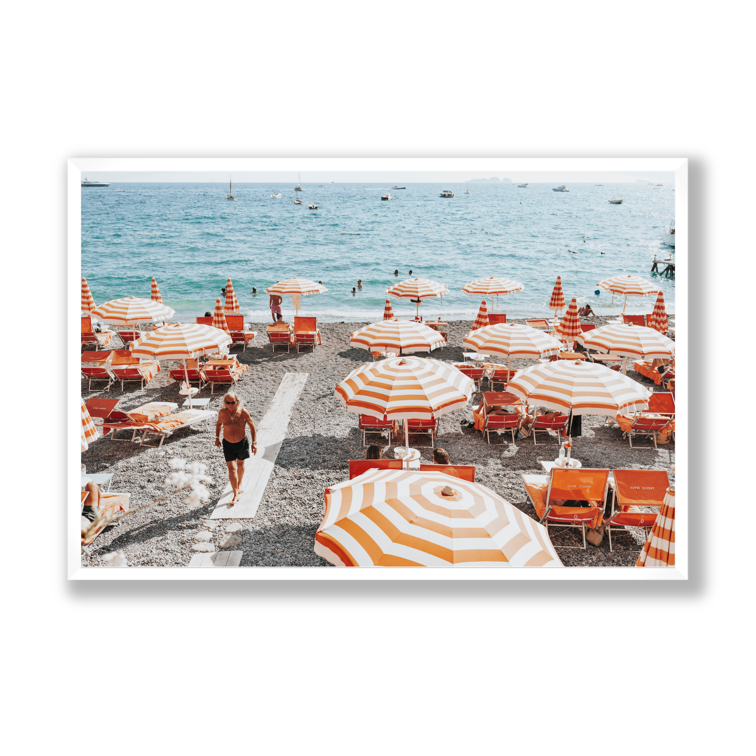 Positano Print, Italy Print - Amichi Co