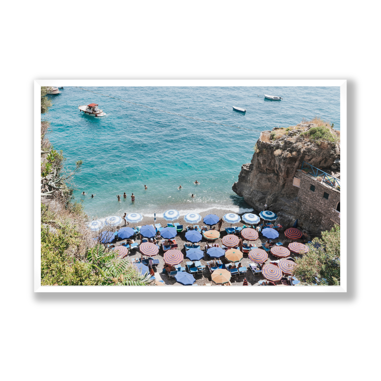 Positano Print, Italy Print - Amichi Co