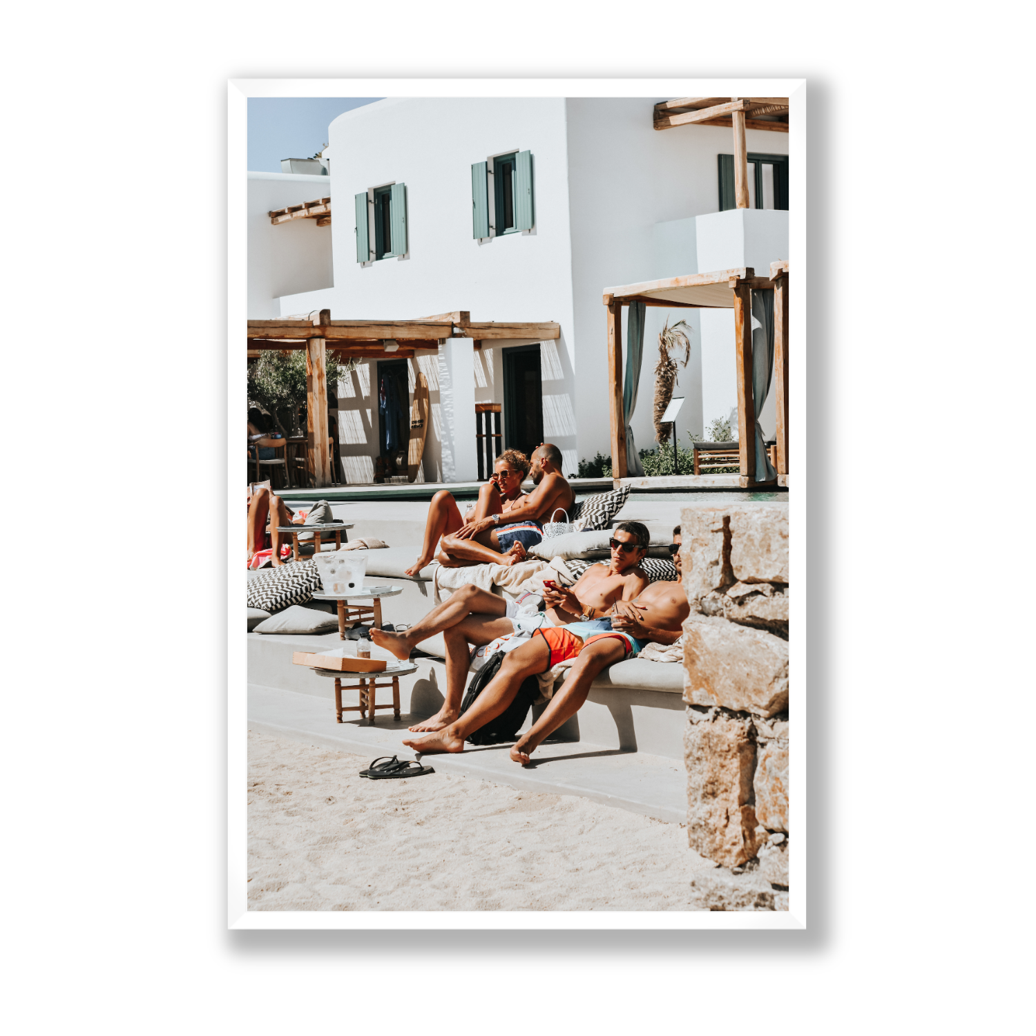 Mykonos Print, Greece Print - Amichi Co