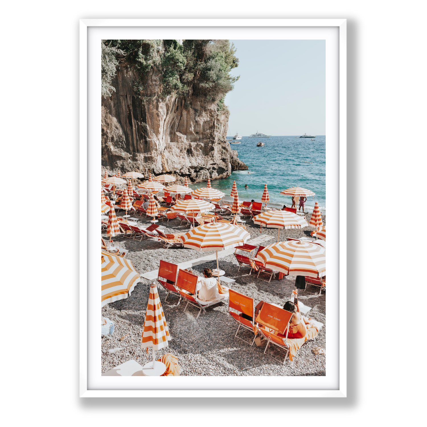 Positano Print, Italy Print - Amichi Co