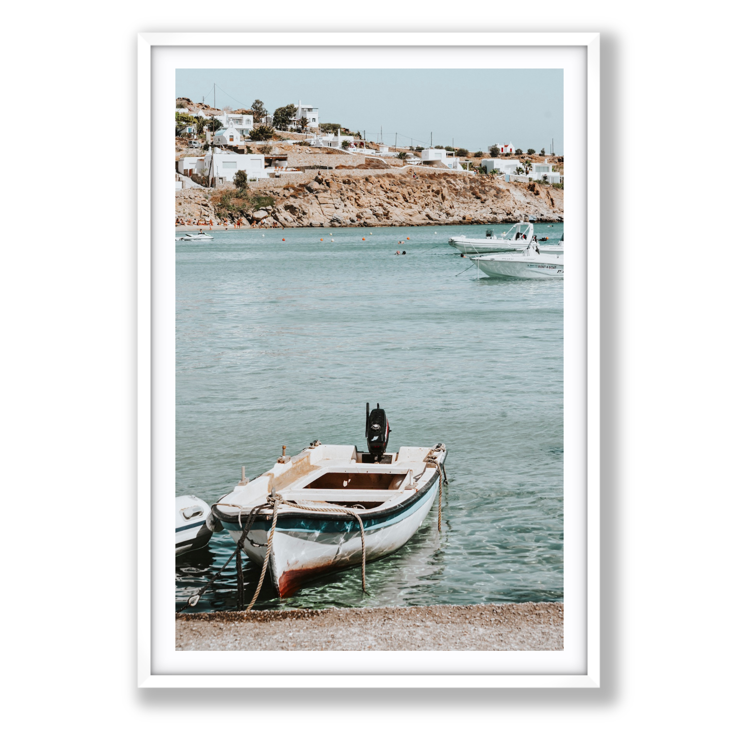 Mykonos Print, Greece Print - Amichi Co