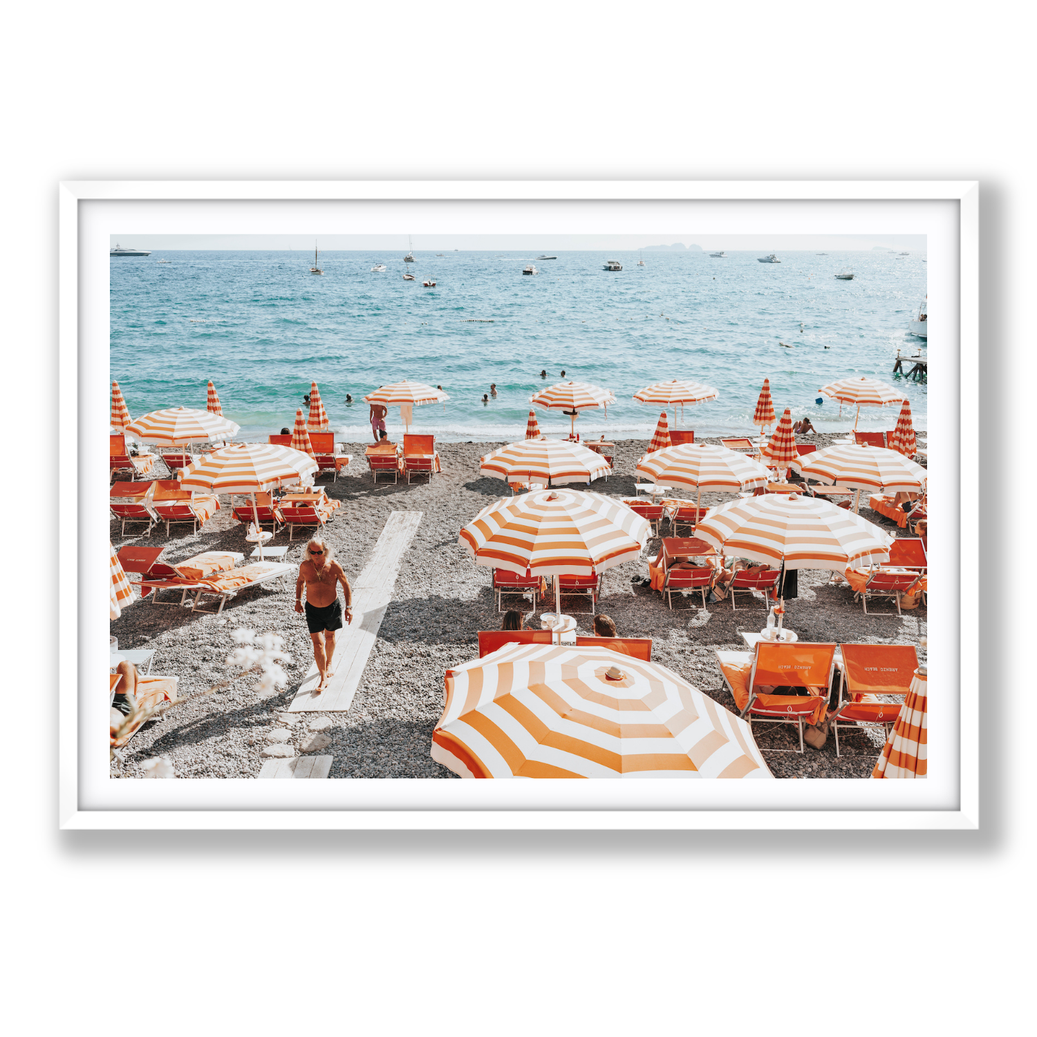 Positano Print, Italy Print - Amichi Co