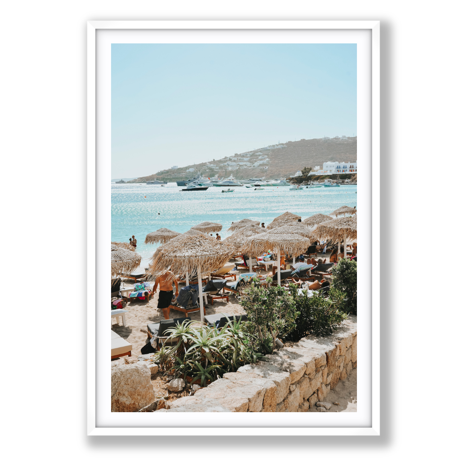 Mykonos Print, Greece Print - Amichi Co