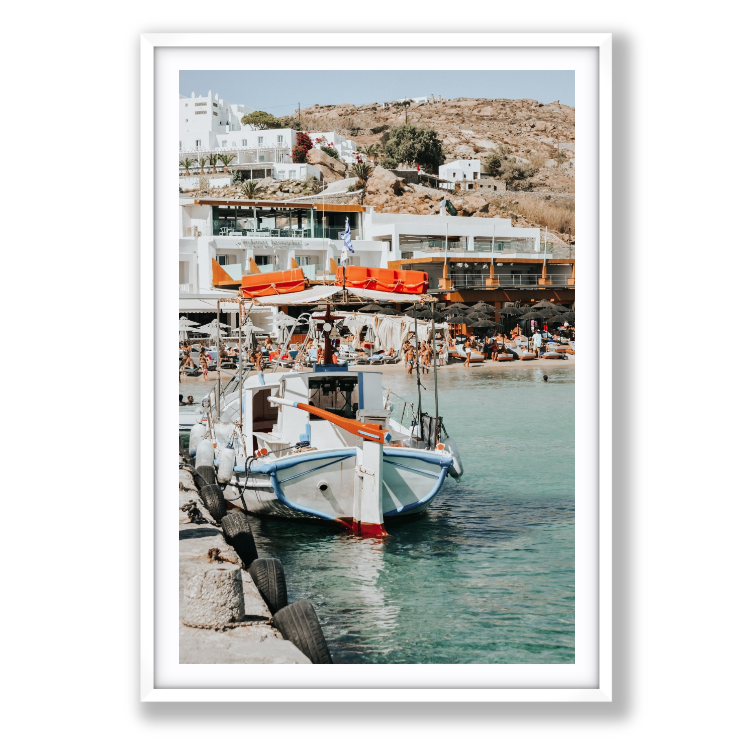 Mykonos Print, Greece Print - Amichi Co