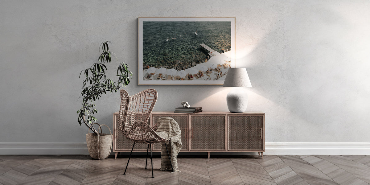 A considered interior styled with Amichi Co fine art photography