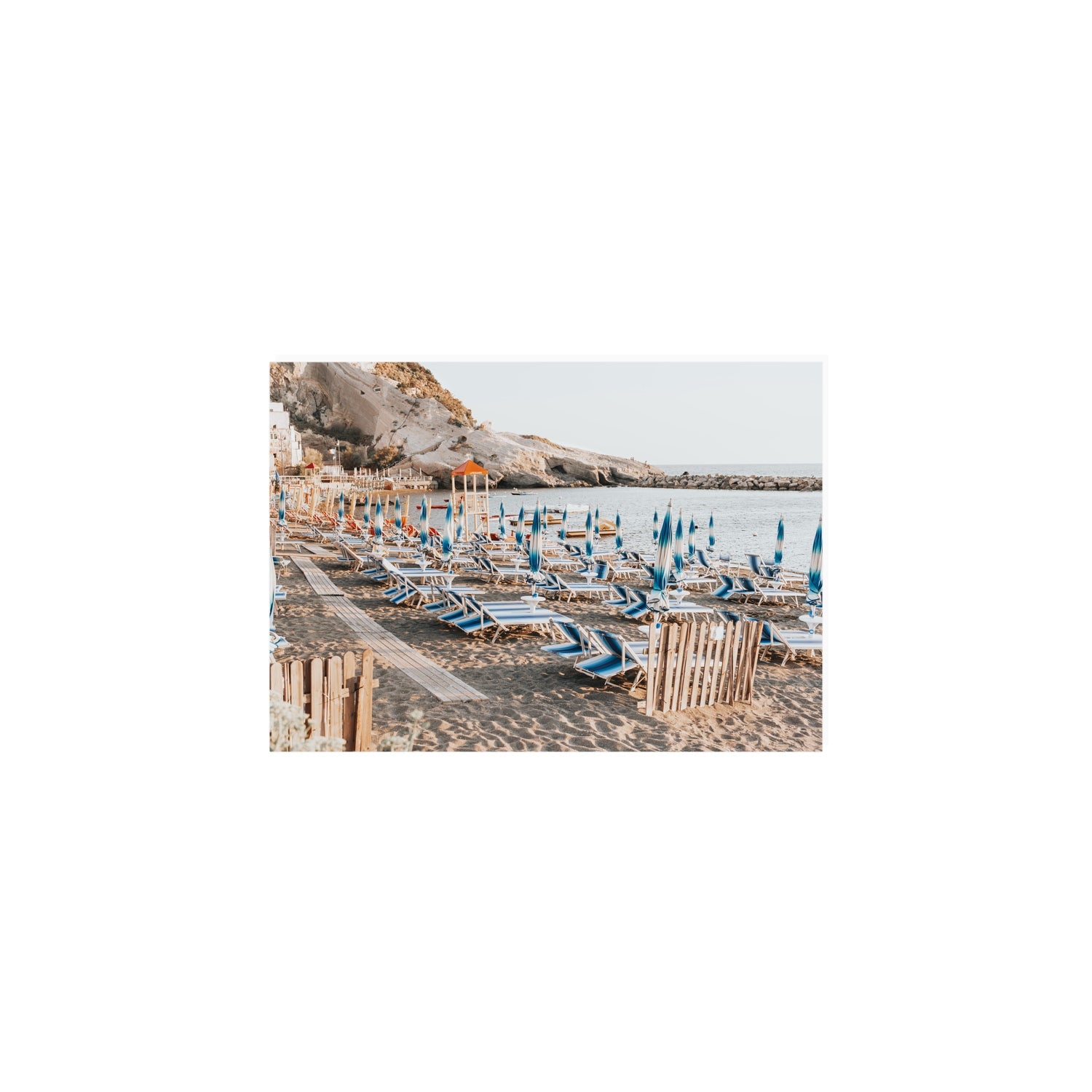 Sandy Daydreams fine art print, Ischia, Italy, A5 · 21 x 14.8 cm, Unframed, Fine Art Canvas