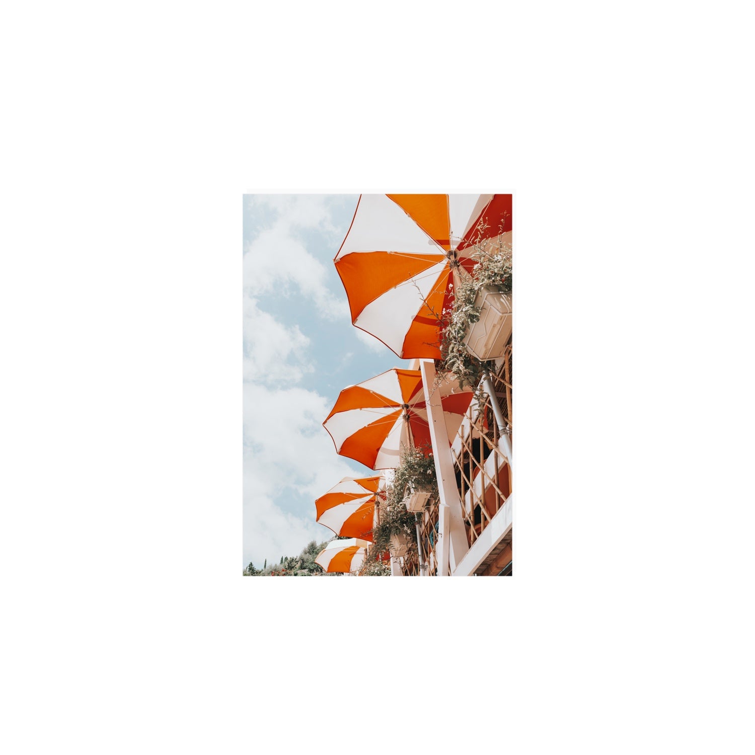 Mantienilo Semplice fine art print, Positano, Italy, A5 · 21 x 14.8 cm, Unframed, Fine Art Canvas