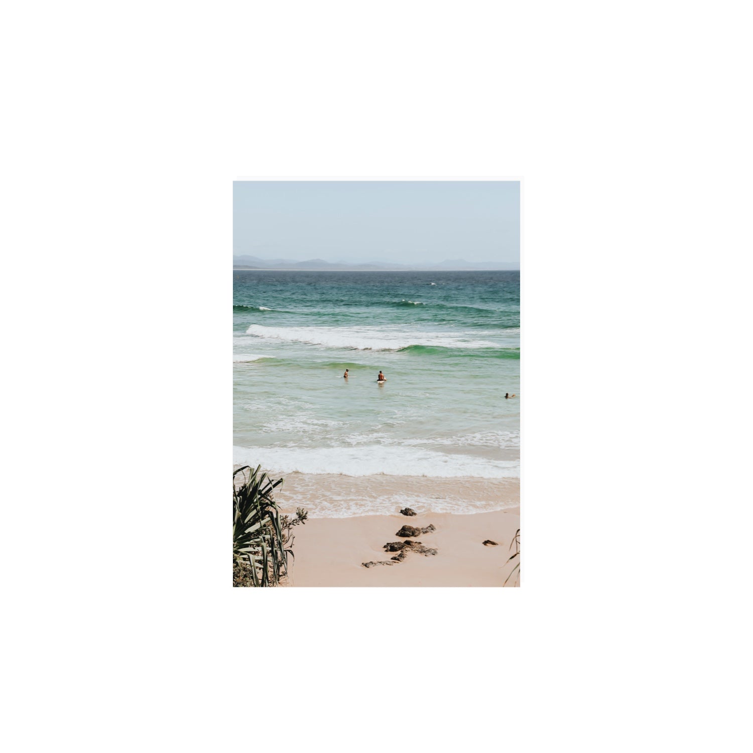 Lets Go Trippin' fine art print, Byron Bay, Australia, A4 · 29.7 x 21 cm, Unframed, Fine Art Canvas