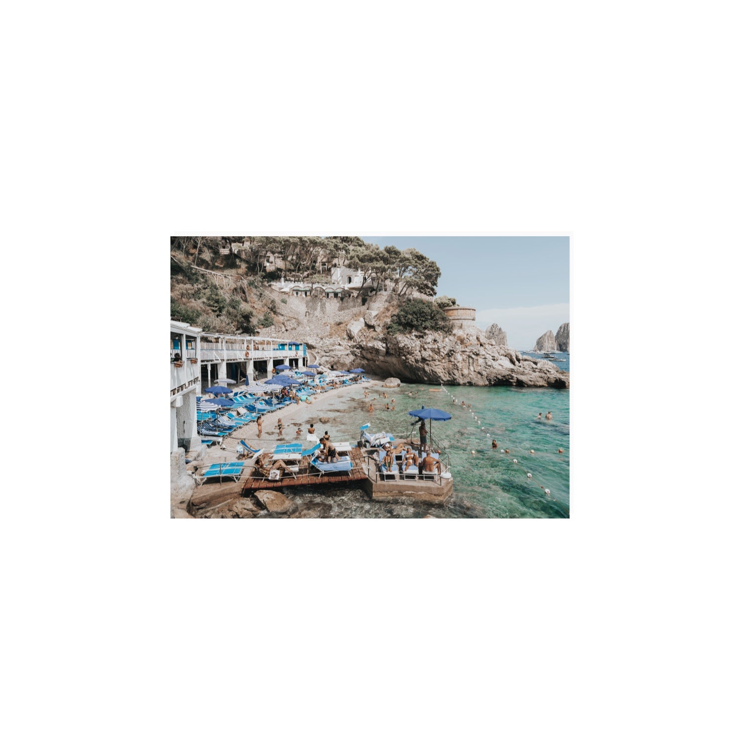 Vita Bella fine art print, Capri, Italy, A4 · 29.7 x 21 cm, Unframed, Fine Art Canvas