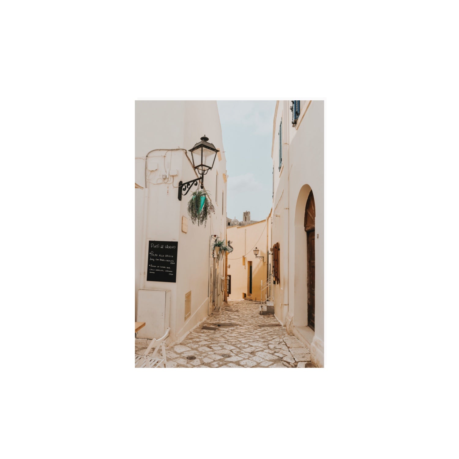 Twilight Passage Puglia Italian wall art A3, 42 x 29.7 cm unframed fine art canvas