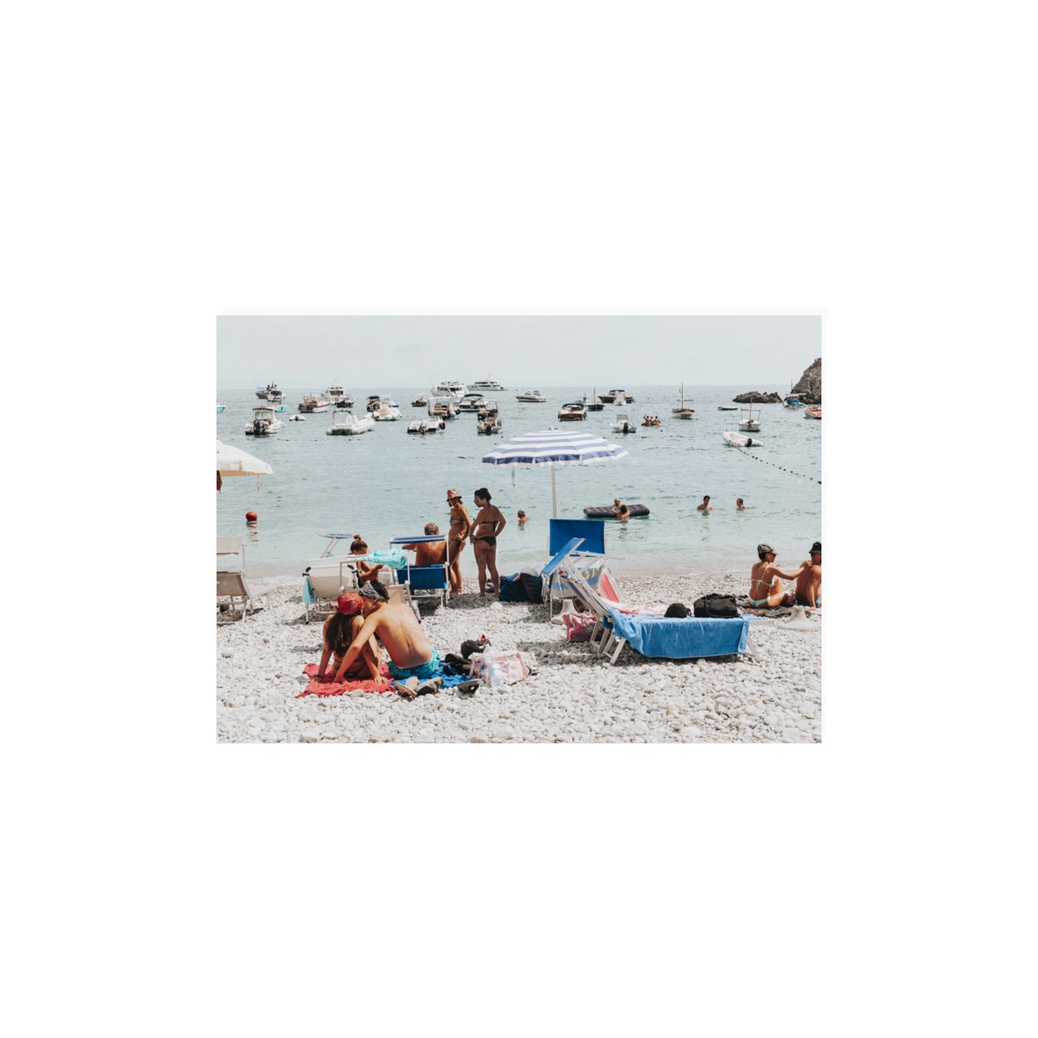 The Kiss Nerano wall art A3, 42 x 29.7 cm unframed fine art canvas