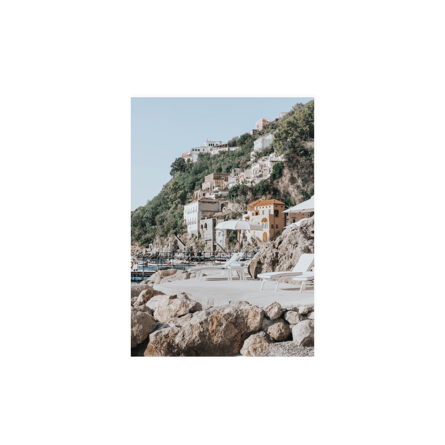 Dolce Coast Amalfi travel photography wall art A3 42 x 29.7 cm unframed fine art canvas