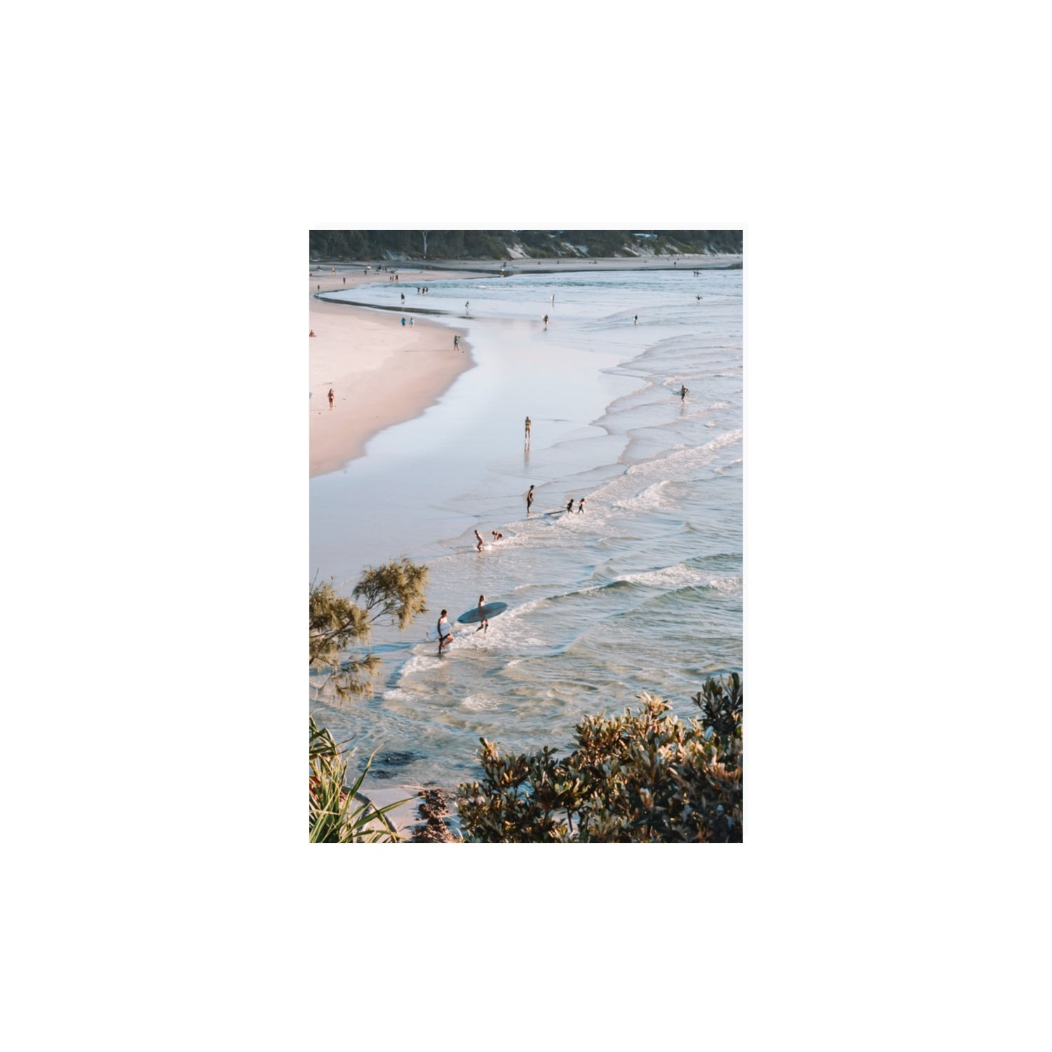 Healing Waters fine art print, Byron Bay, Australia, A3 · 42 x 29.7 cm, Unframed, Fine Art Canvas