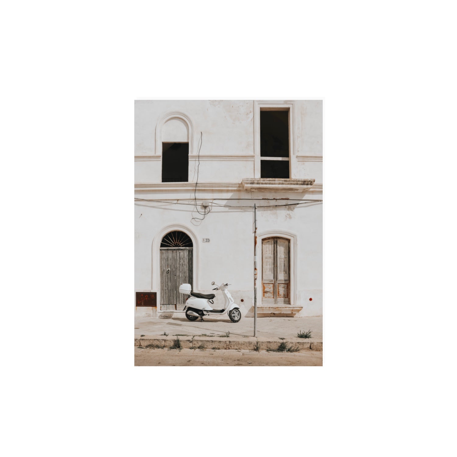 Radiant Ride fine art print, Puglia, Italy, A3 · 42 x 29.7 cm, Unframed, Fine Art Canvas