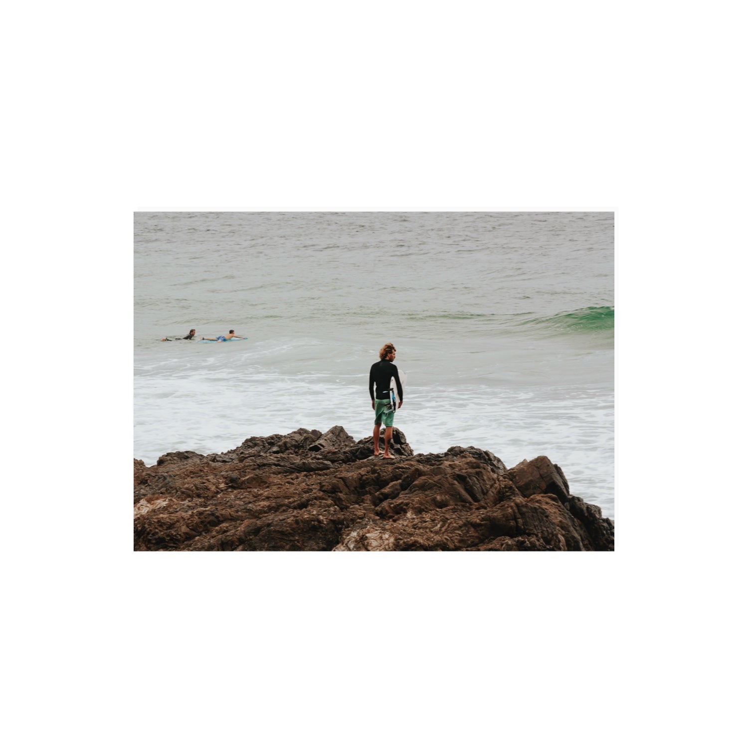 Let The Sea Set You Free Byron Bay Surf wall art A2, 59.4 x 42 cm unframed fine art canvas