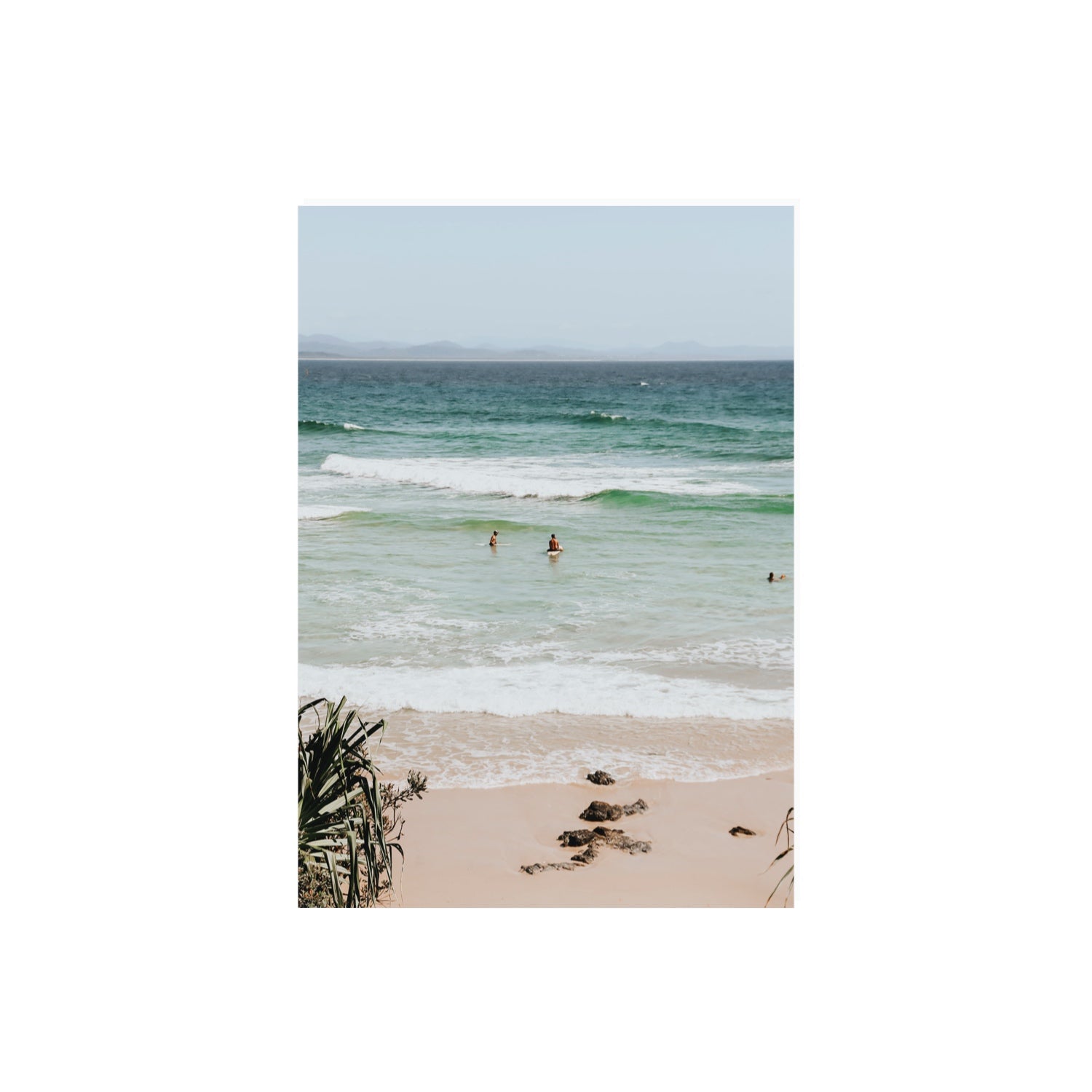 Lets Go Trippin' fine art print, Byron Bay, Australia, A2 · 59.4 x 42 cm, Unframed, Fine Art Canvas