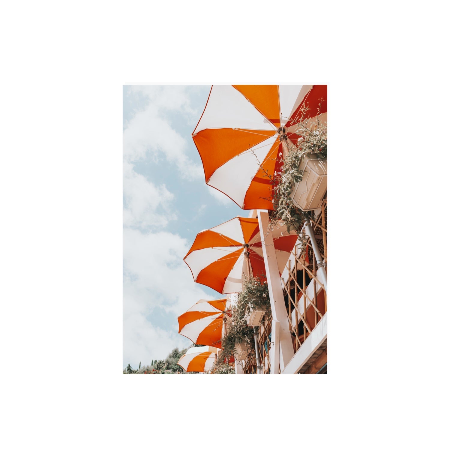 Mantienilo Semplice fine art print, Positano, Italy, A2 · 59.4 x 42 cm, Unframed, Fine Art Canvas
