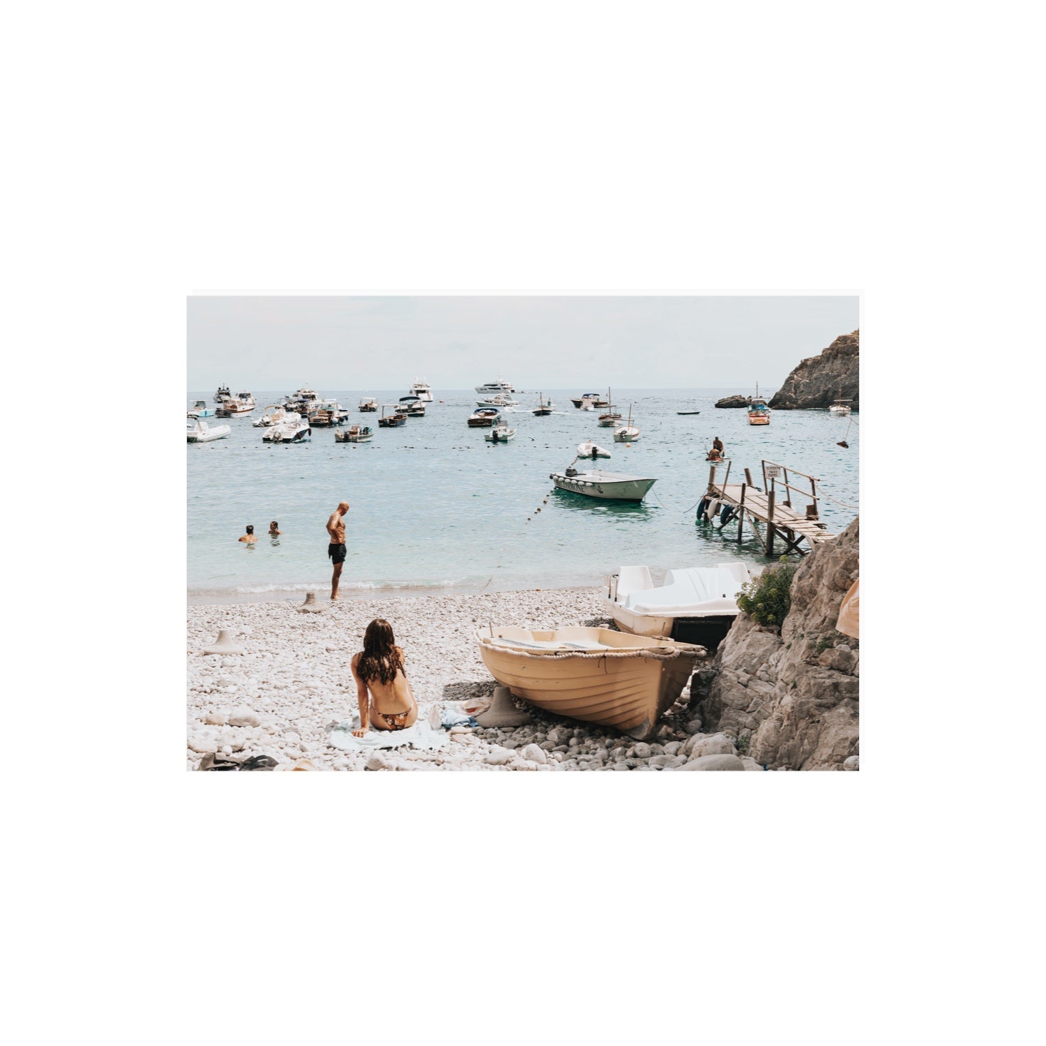 L'Osservatore Nerano wall art A2, 59.4 x 42 cm unframed fine art canvas