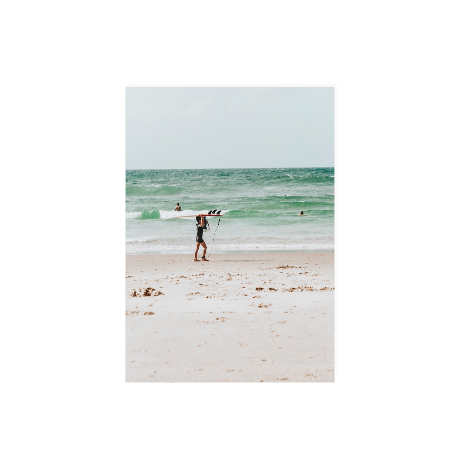 Grommet Byron Bay Surf coastal wall art A2, 59.4 x 42 cm unframed fine art canvas