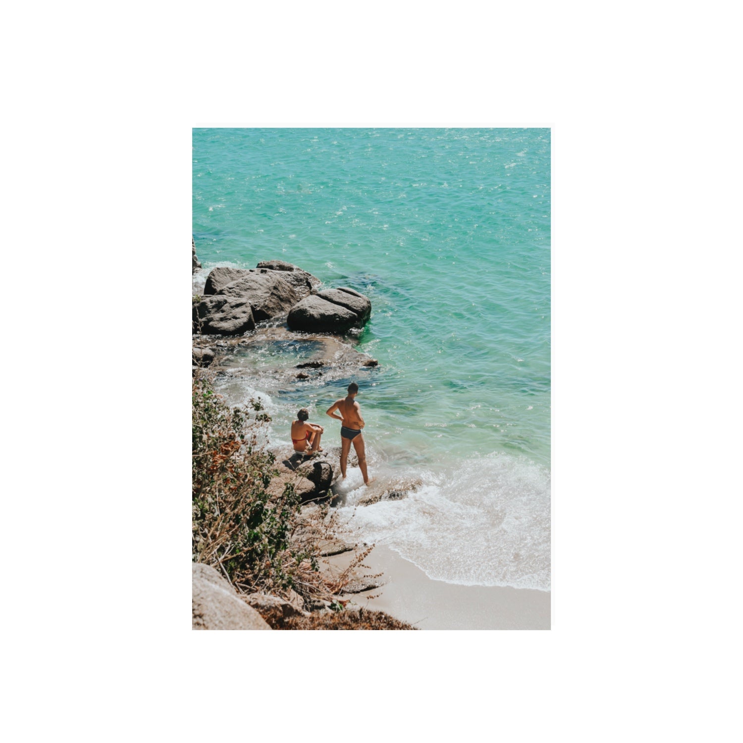 Scene Stealers Mykonos Greek island wall art 70 x 50 cm unframed fine art canvas