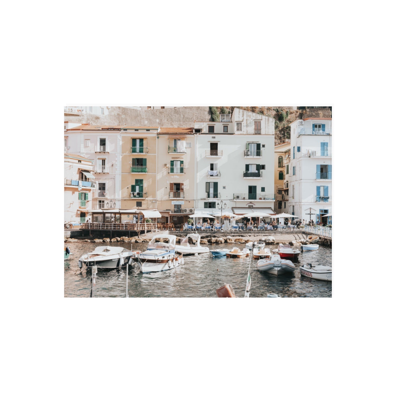 L'Insenatura fine art print, Sorrento, Italy, 70 x 50 cm, Unframed, Fine Art Canvas