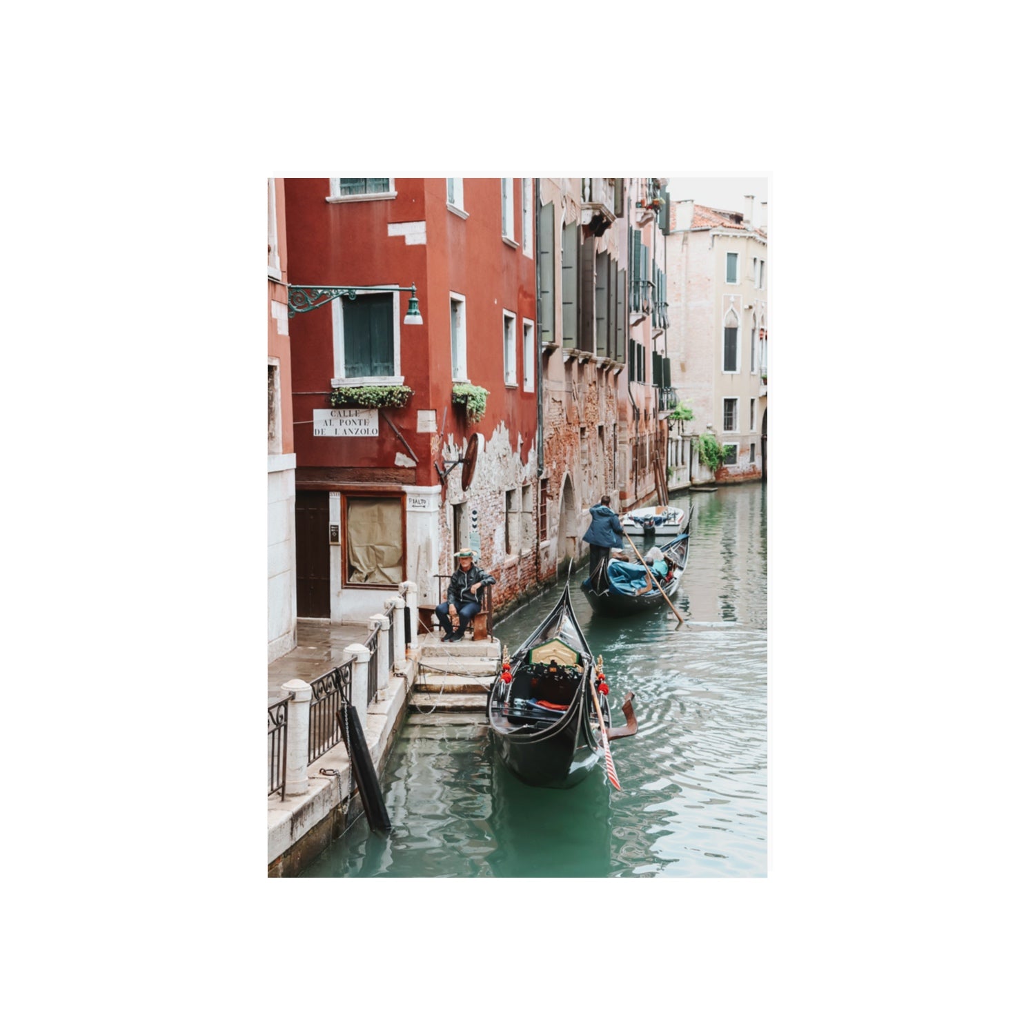The Merchant Venice Canal Italian wall art 70 x 50 cm unframed fine art canvas