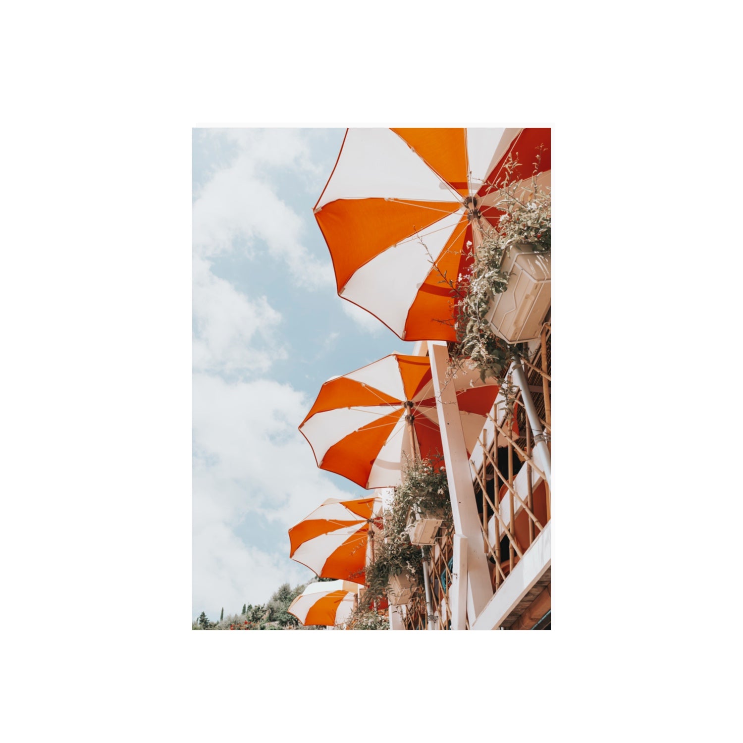 Mantienilo Semplice fine art print, Positano, Italy, 70 x 50 cm, Unframed, Fine Art Canvas