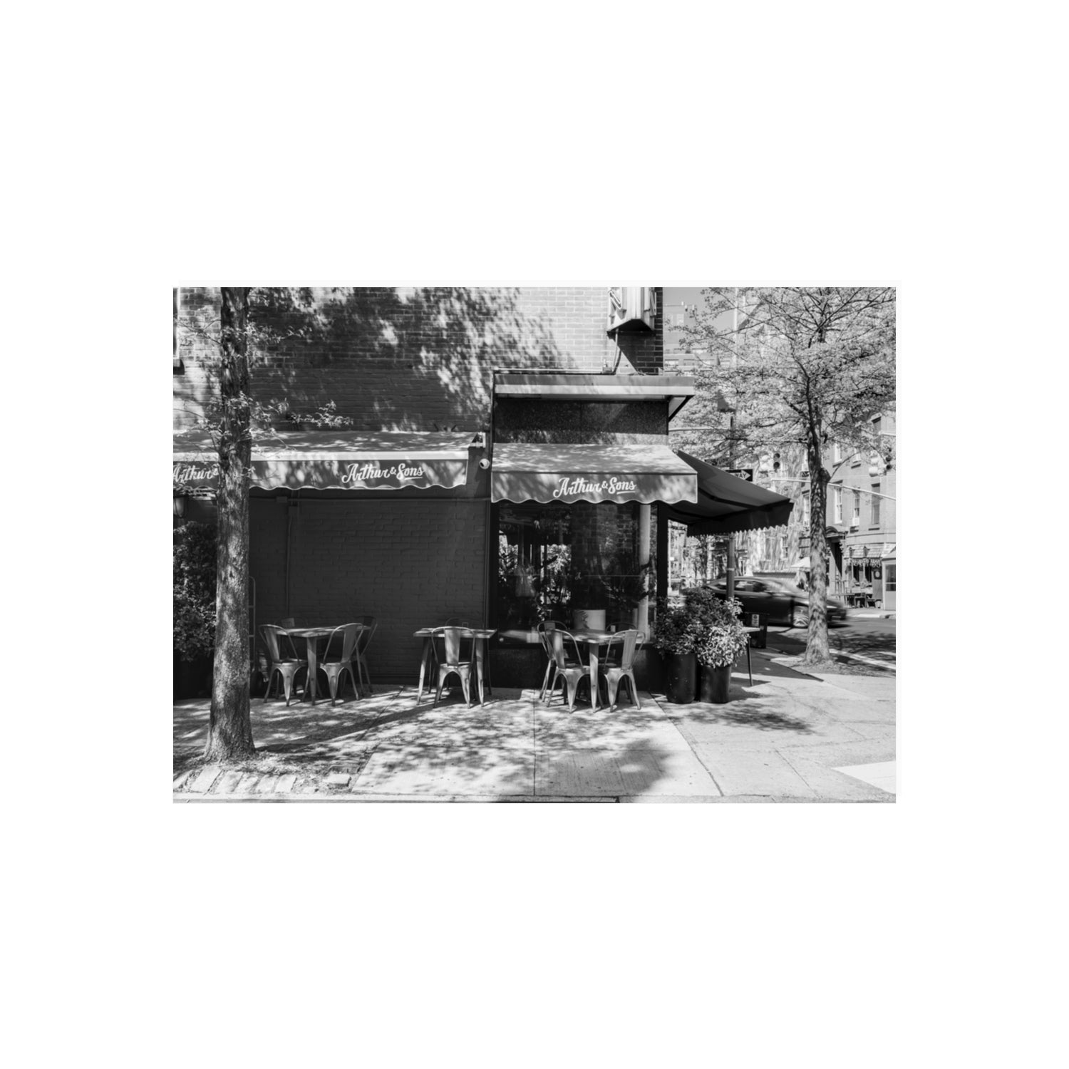 Arthur's Corner New York NYC Restaurant wall art 70 x 50 cm unframed fine art canvas