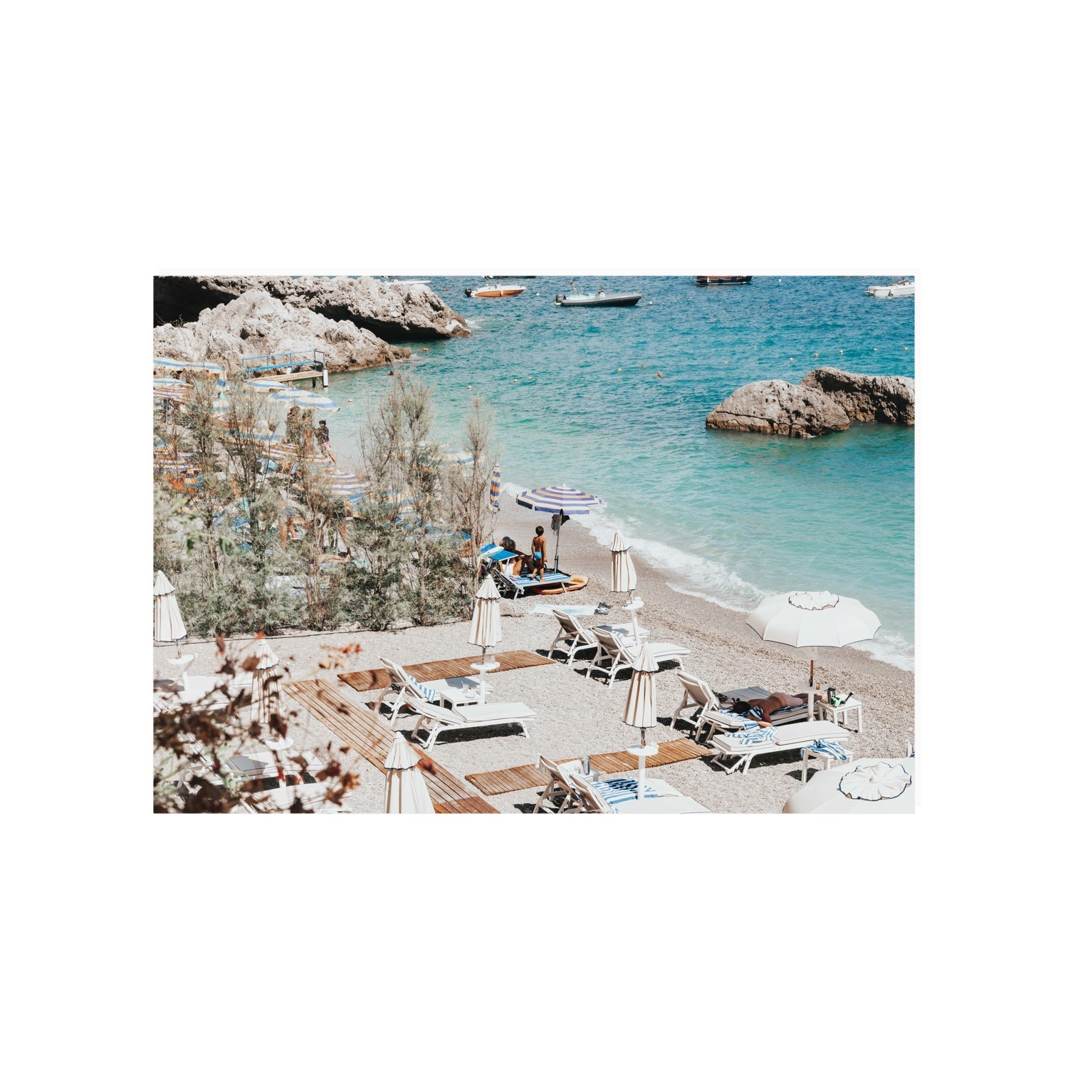 Life Could Be A Dream Amalfi wall art A1, 84.1 x 59.4 cm unframed fine art canvas