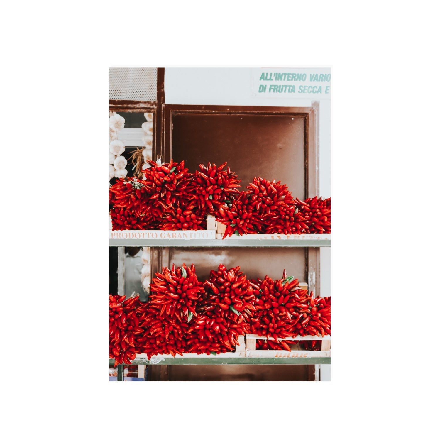 Hot Harvest Puglia Italian wall art A1, 84.1 x 59.4 cm unframed fine art canvas