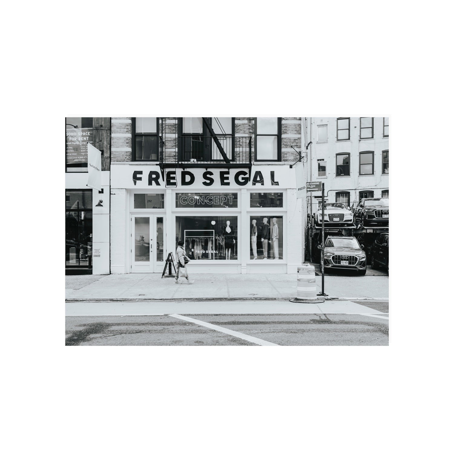 Noir York New York NYC Black & White wall art A1, 84.1 x 59.4 cm unframed fine art canvas