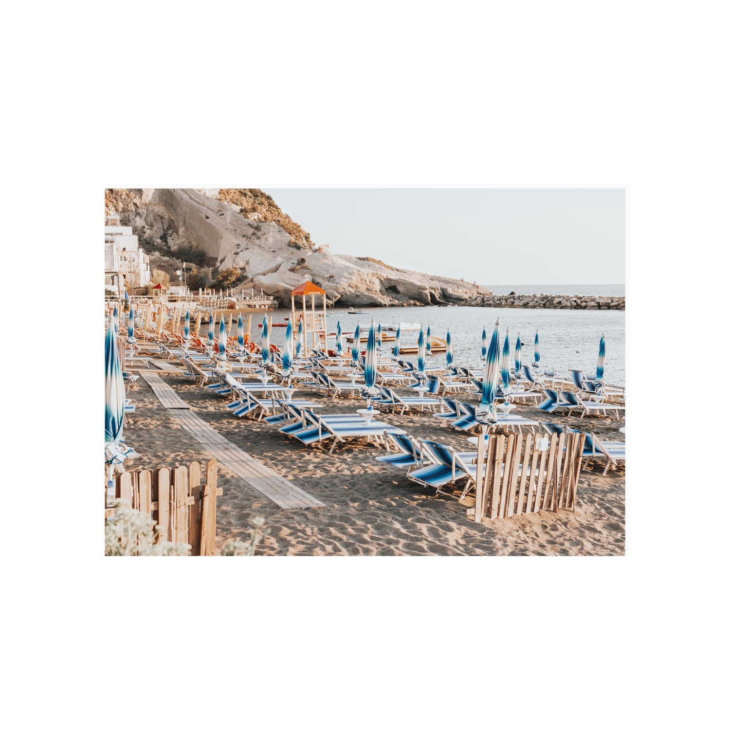 Sandy Daydreams fine art print, Ischia, Italy, A1 · 84.1 x 59.4 cm, Unframed, Fine Art Canvas