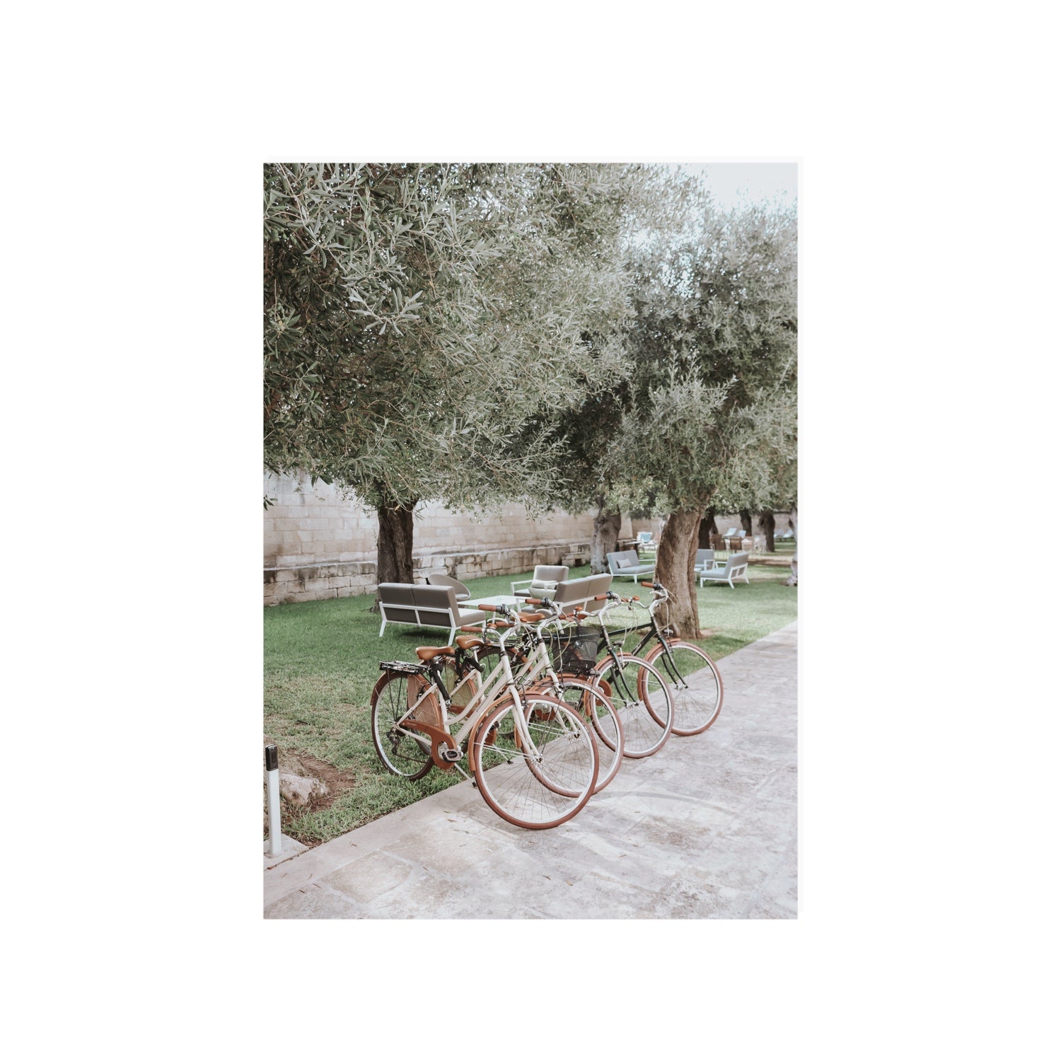 Classic Cruisers Puglia wall art A1, 84.1 x 59.4 cm unframed fine art canvas