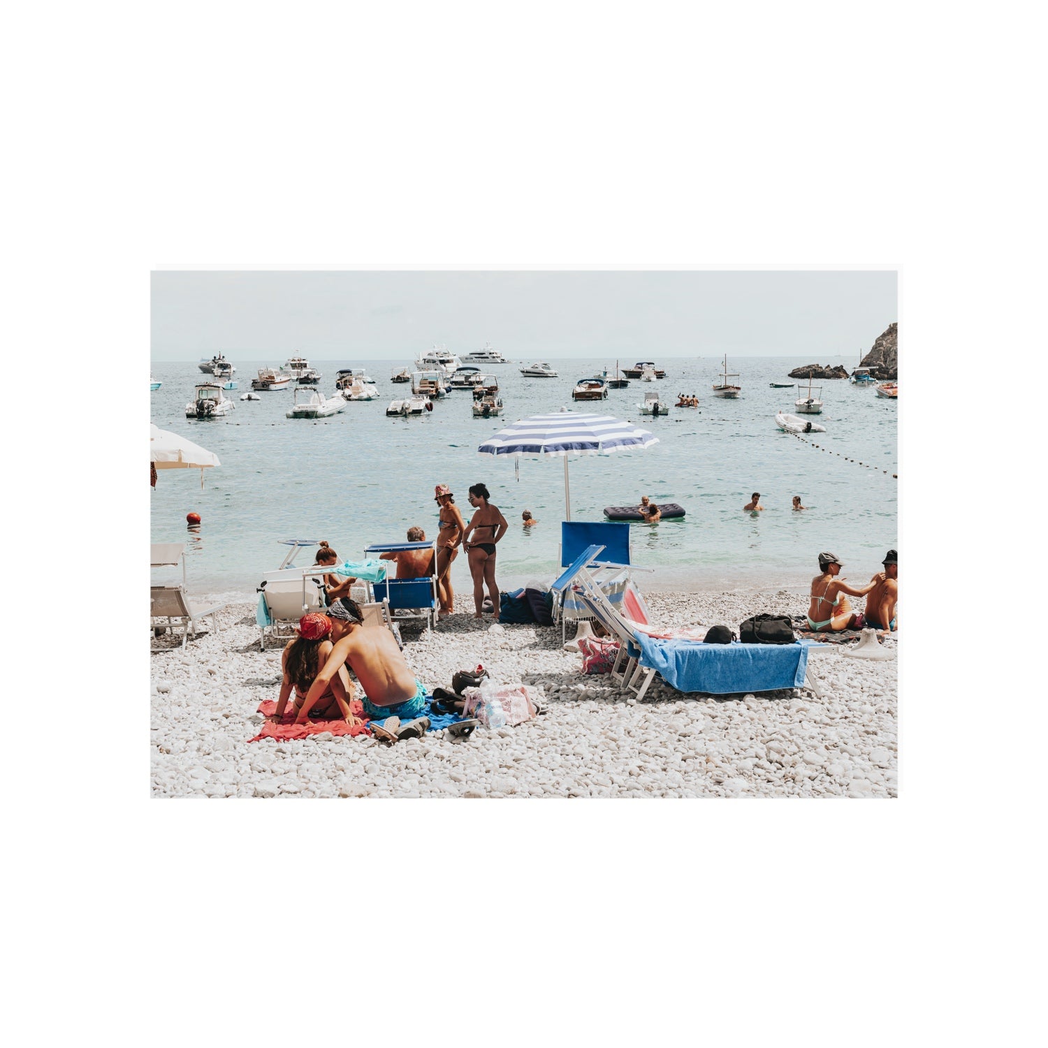 The Kiss Nerano wall art A1, 84.1 x 59.4 cm unframed fine art canvas