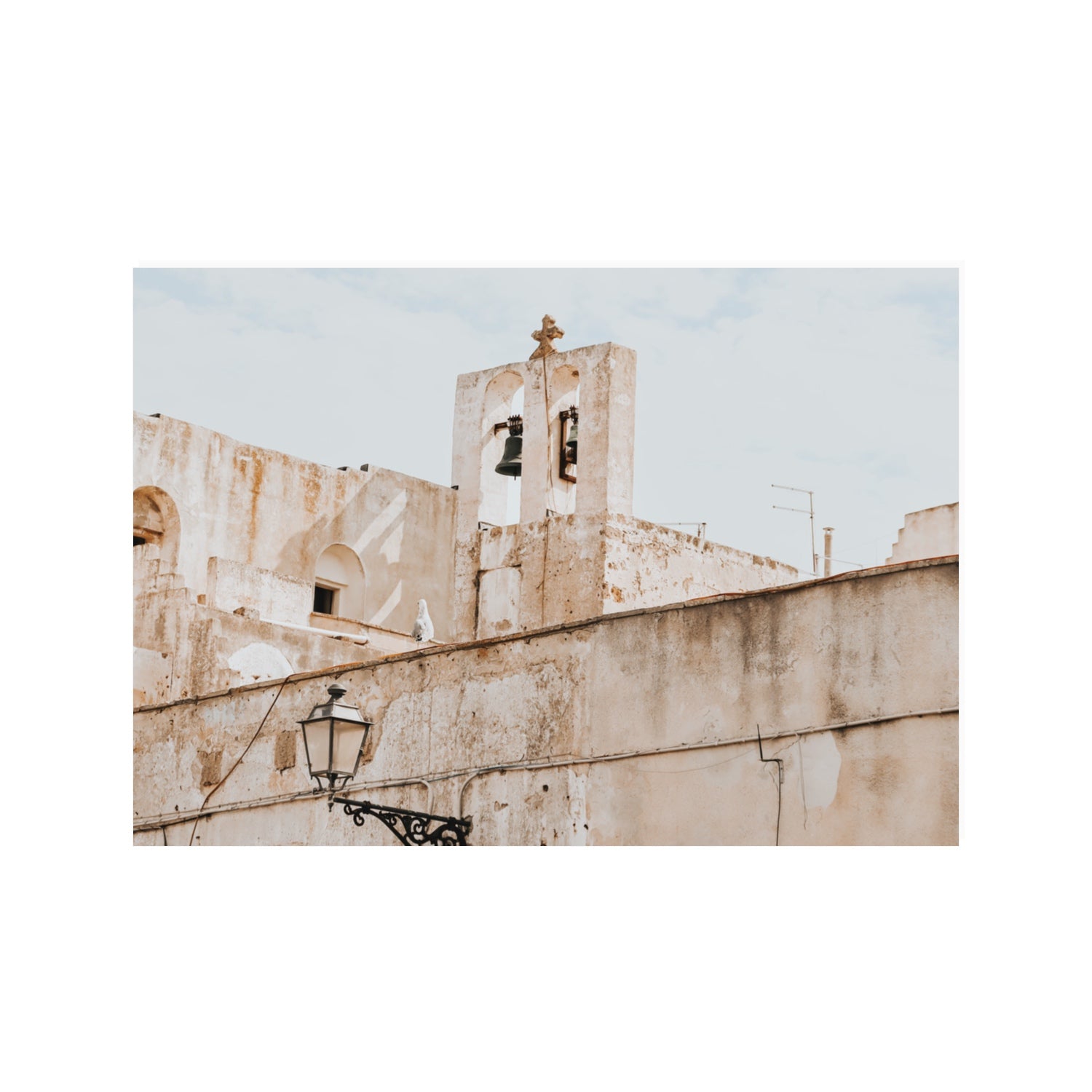 Ancient Bells Puglia Gallipoli Italian wall art 100 x 70 cm unframed fine art canvas