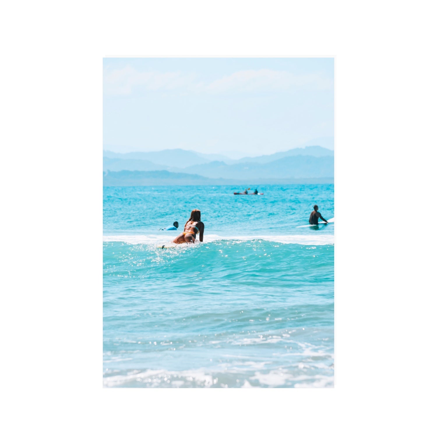 Tatiana Byron Bay Surf coastal photography wall art 100 x 70 cm unframed fine art canvas